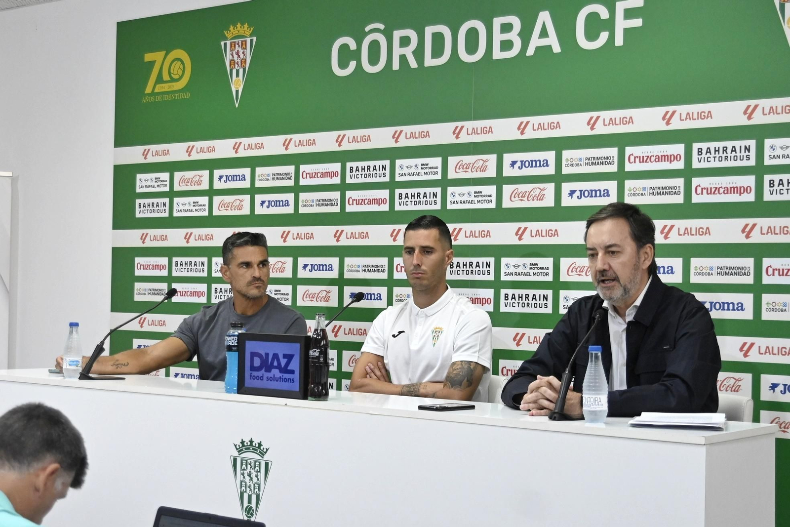 Las mejores fotos de la presentación de Sergi Guardiola y Dalisson como jugadores del Córdoba CF
