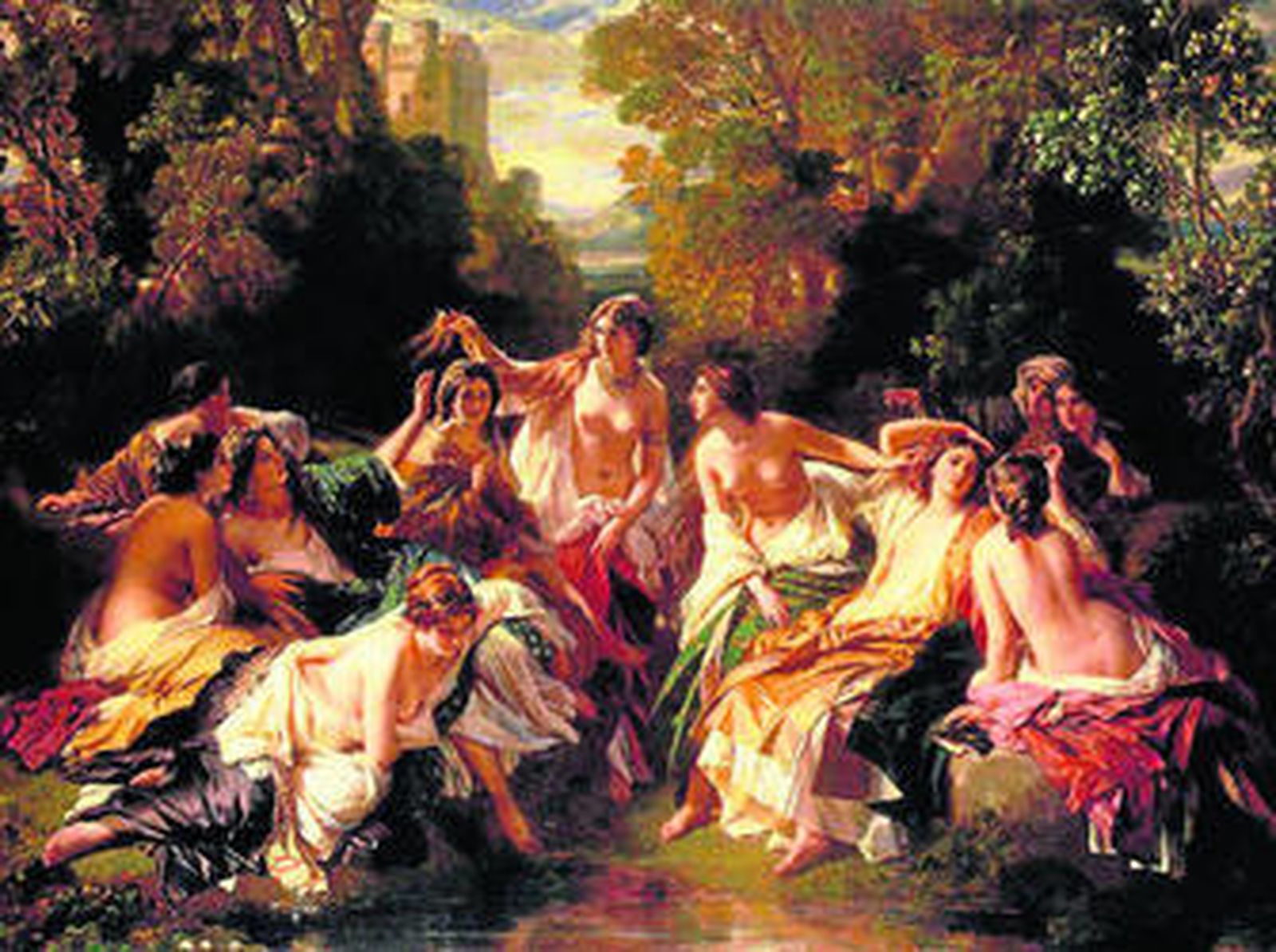 F. X. Wintelhalter. 'Florinda' (1853). The Metropolian Museum of Art.