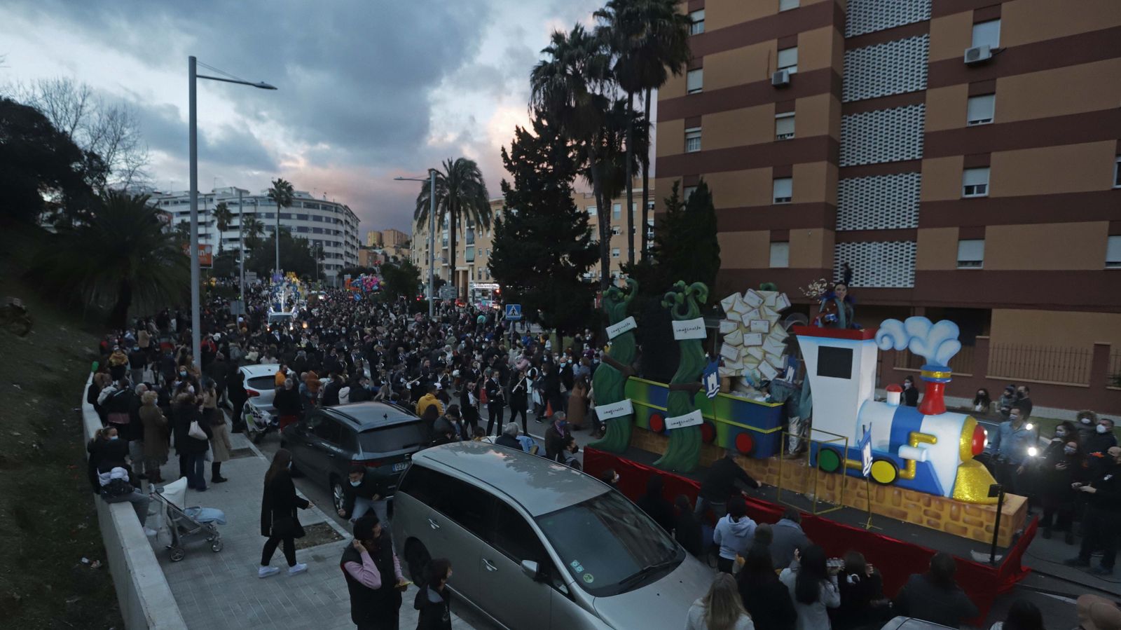 Fotos de la cabalgata de los Reyes Magos en Algeciras