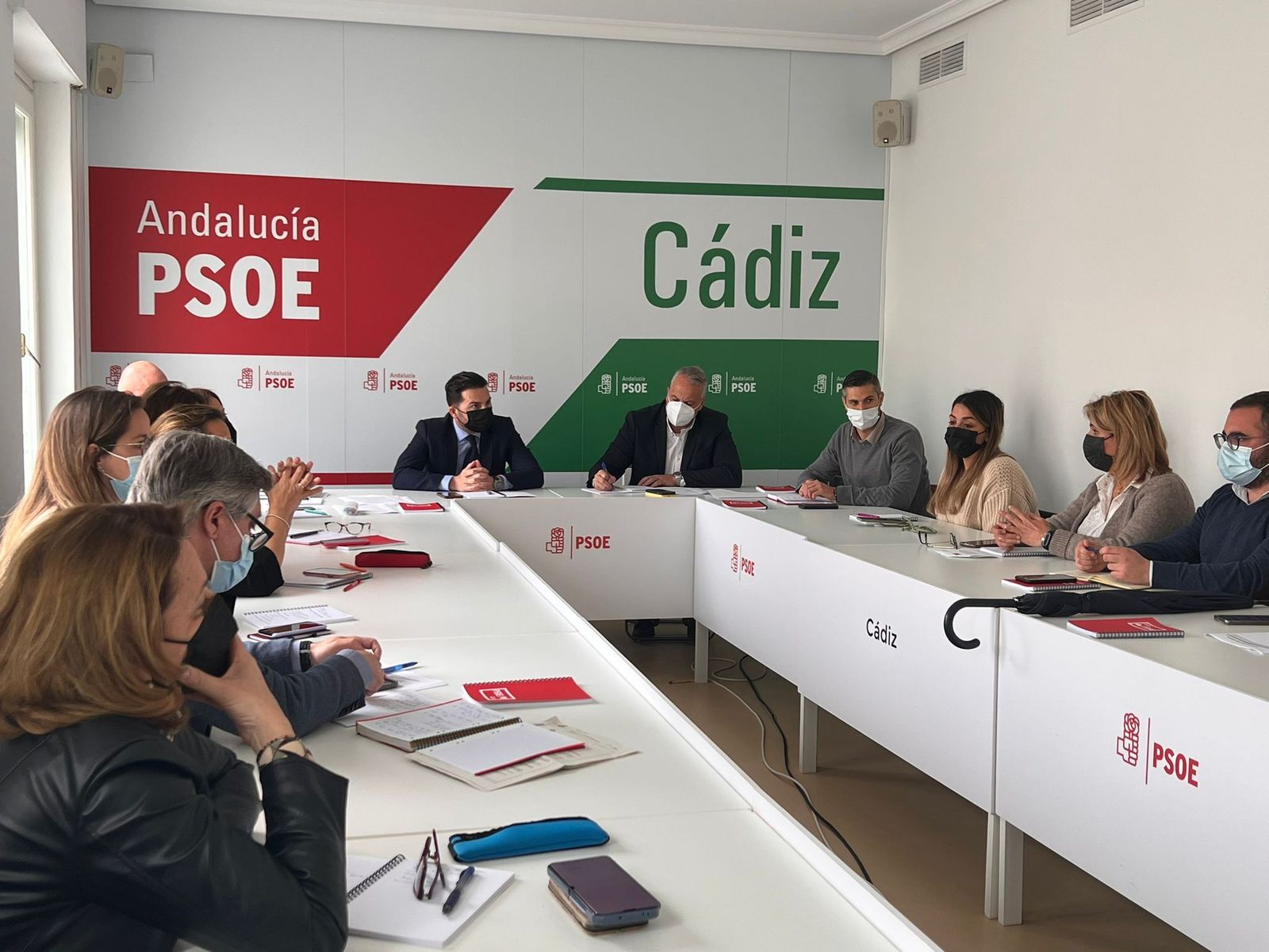 Una imagen de la reunión.