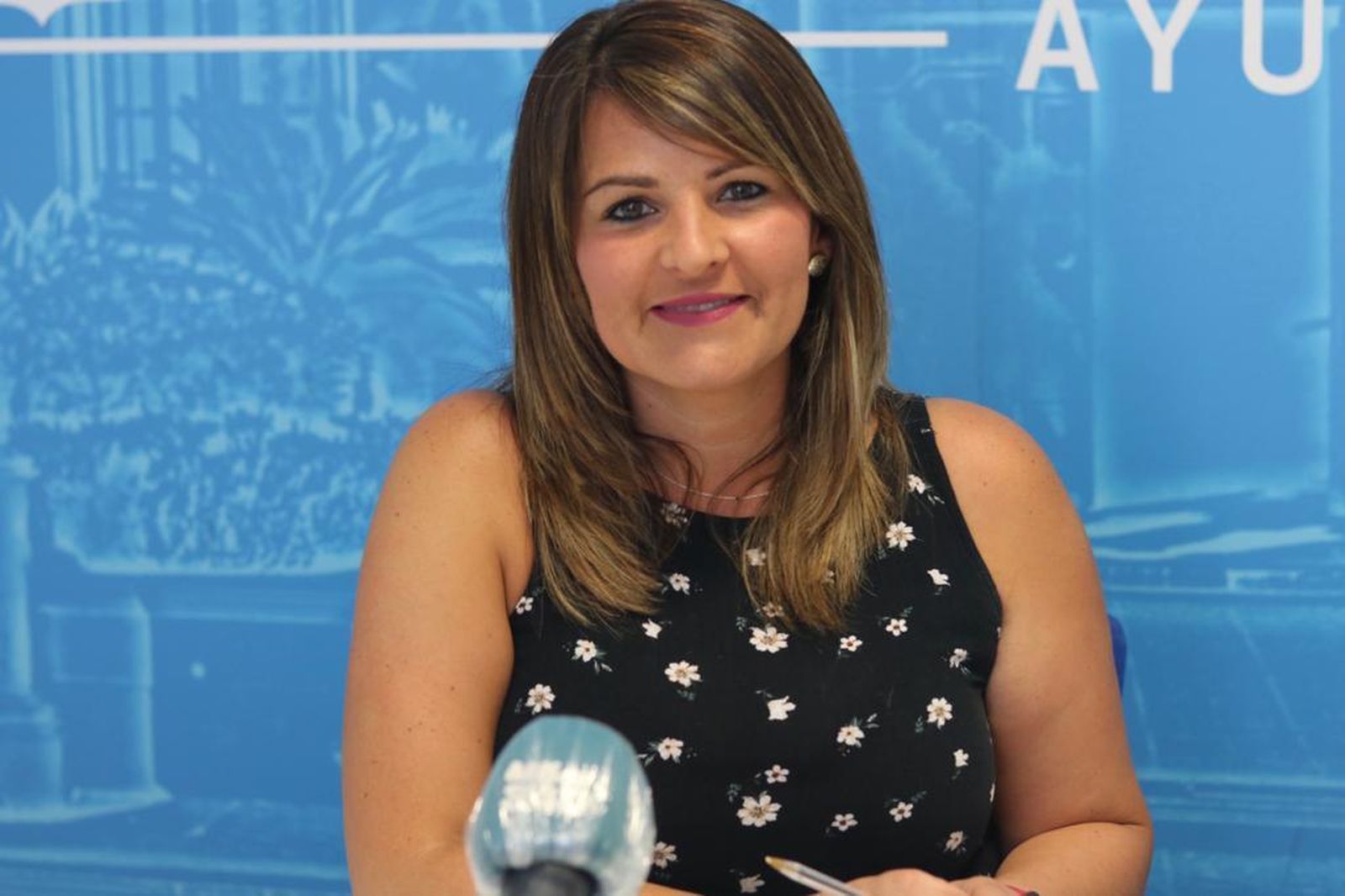 La  la concejala de Juventud del Ayuntamiento de Mijas, Tamara Vera.