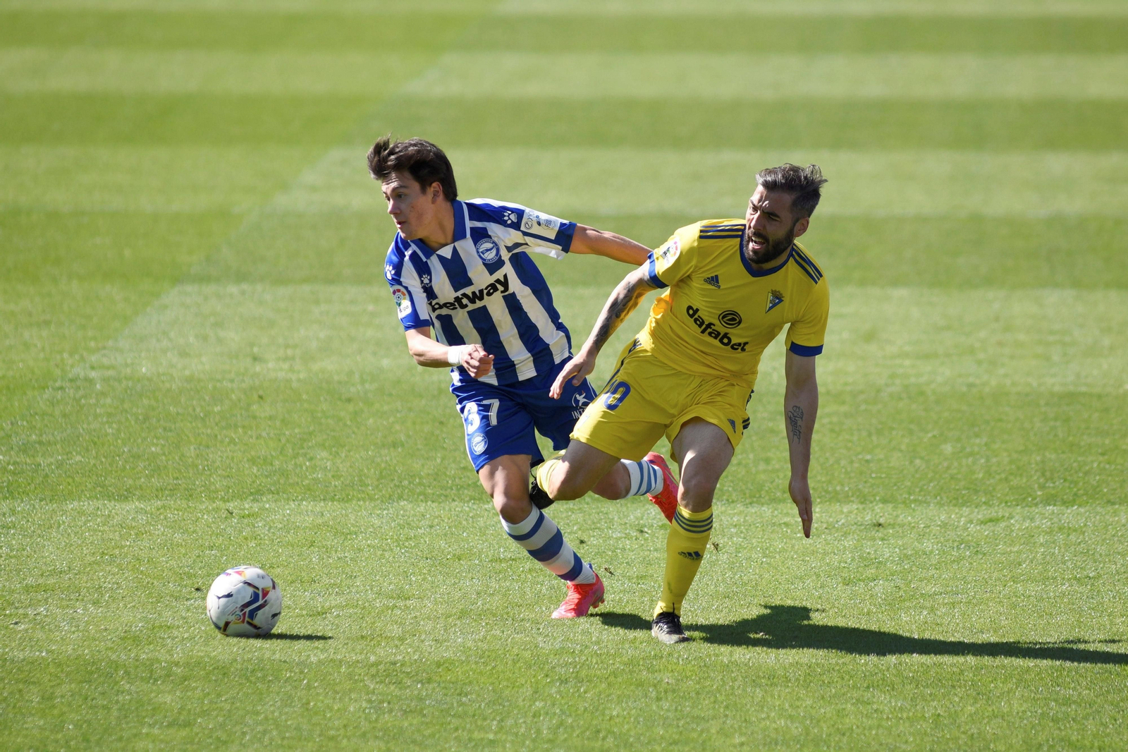Las imágenes del Alavés-Cádiz
