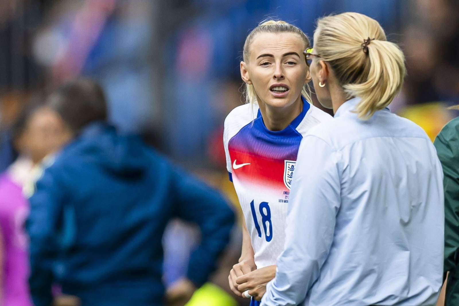 Las mejores imágenes de la final España - Inglaterra de la Eurocopa femenina