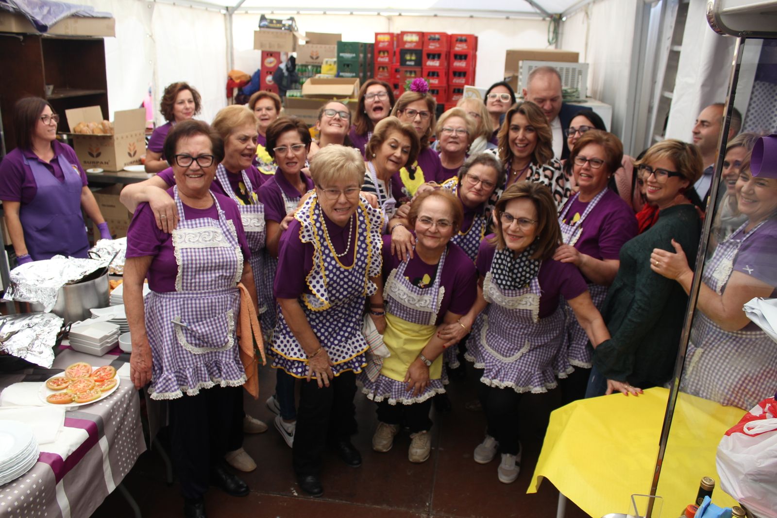 Susana Díaz visita la Feria de Cuevas del Almanzora