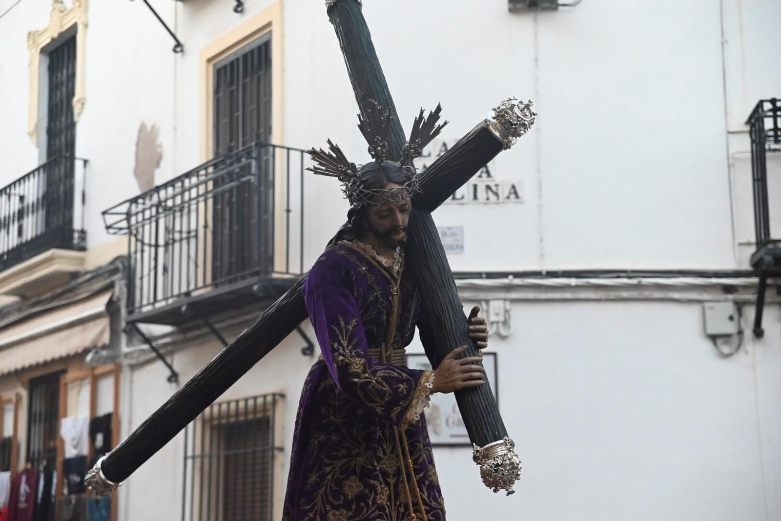 El vía crucis extraordinario del Señor del Calvario de Córdoba, en imágenes