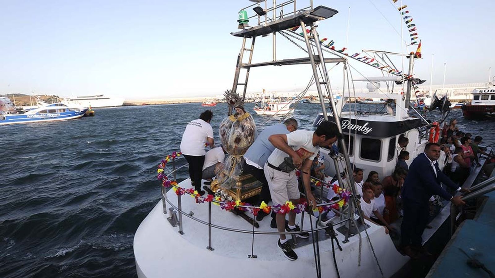 Las fotos de la procesión de la Virgen del Carmen en Tarifa