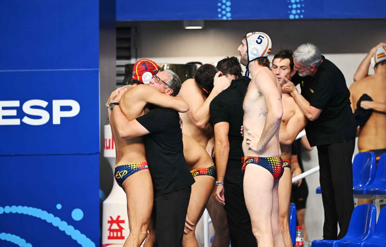 Las fotos del título mundial de España en waterpolo