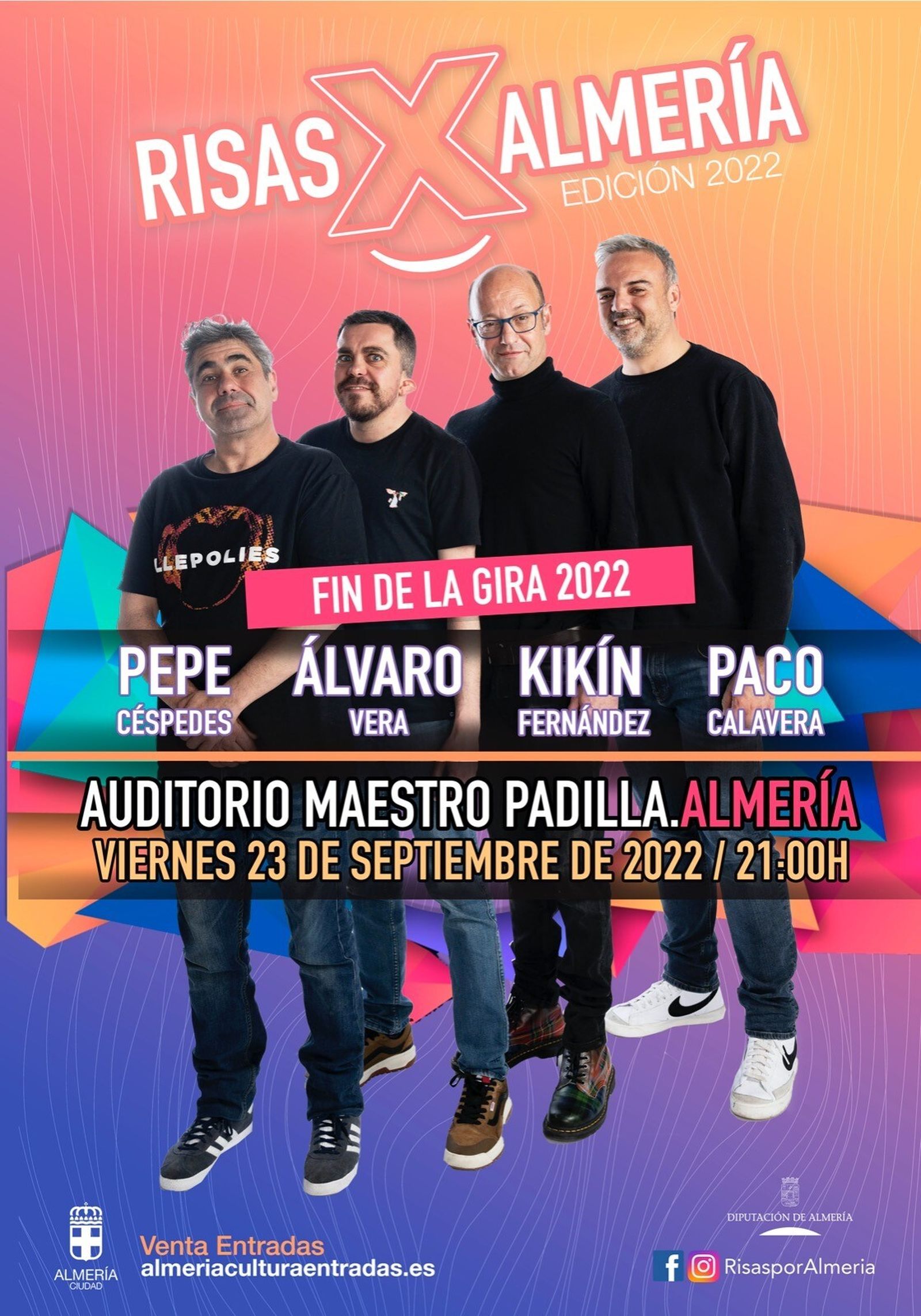 Pepe Céspedes, Alvarito, Kikín Fernández y Paco Calavera.