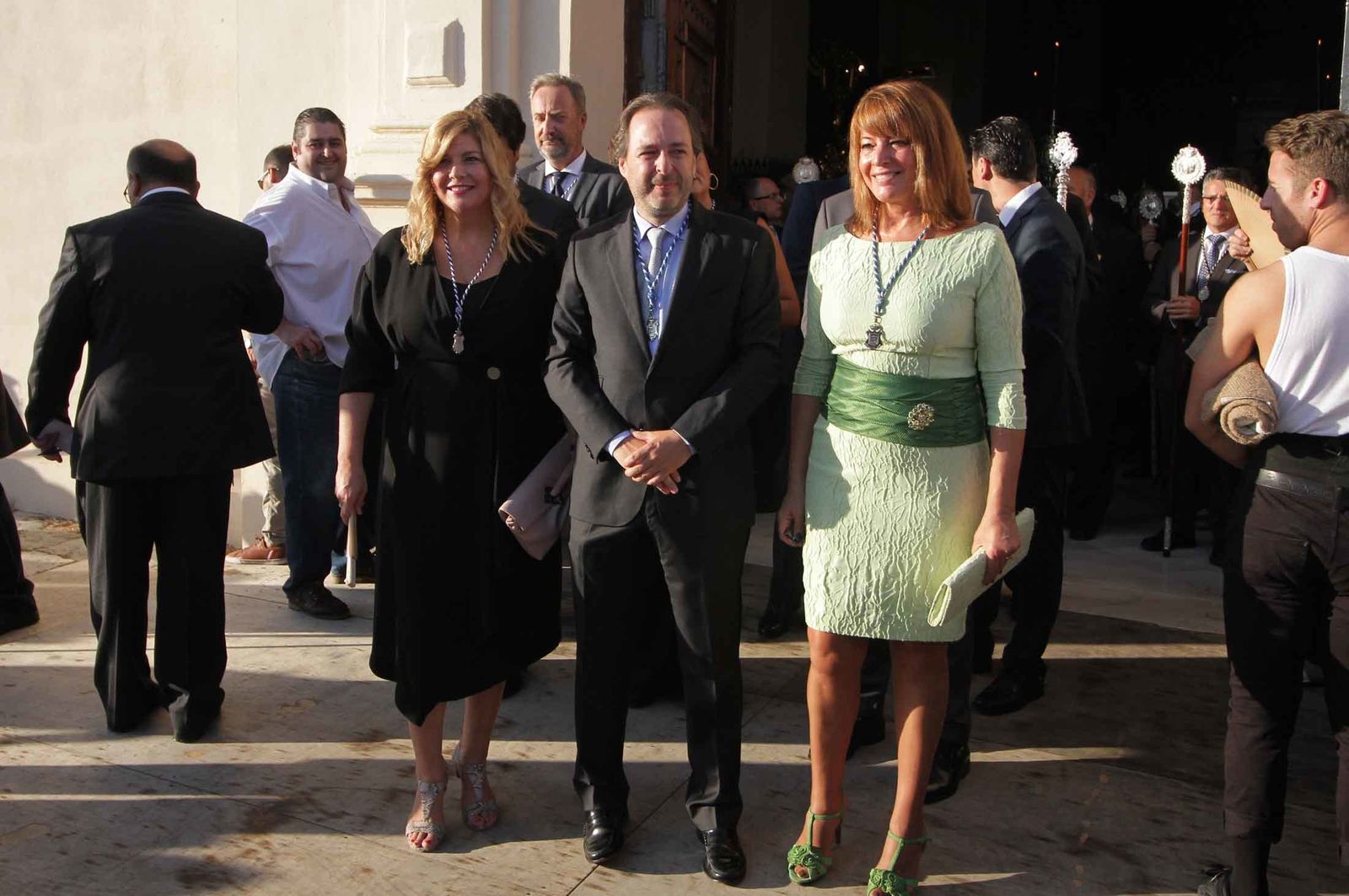 Imágenes del Señor de Pasión en la procesión del centenario de la hermandad
