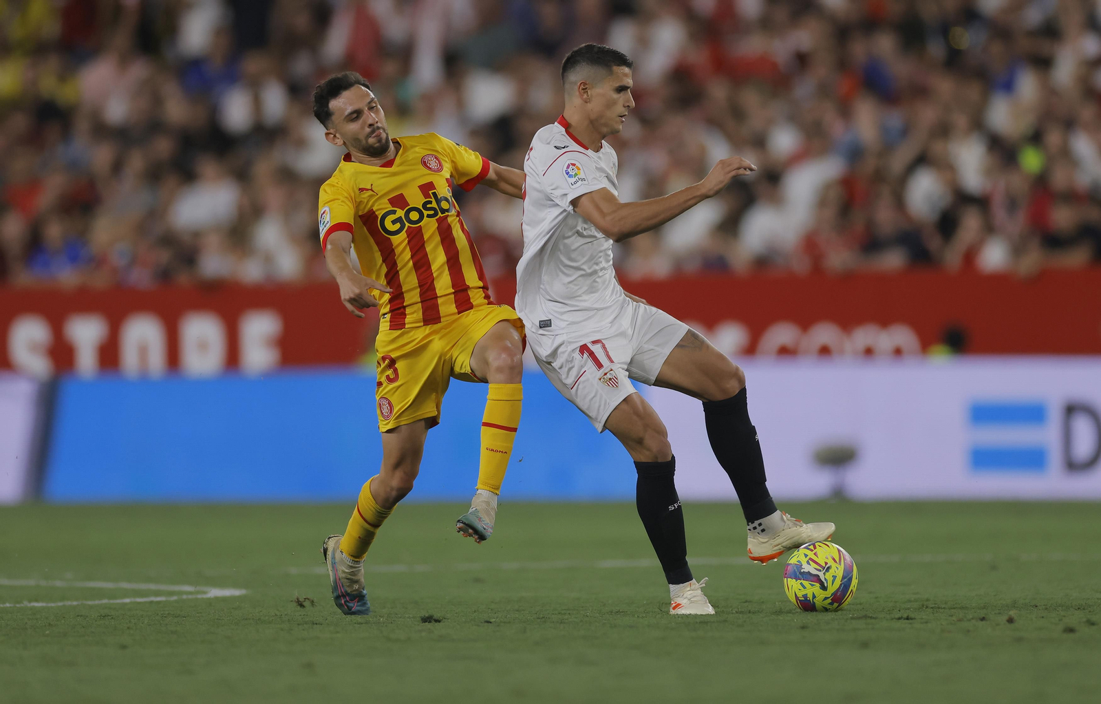 Las imágenes del Sevilla-Girona