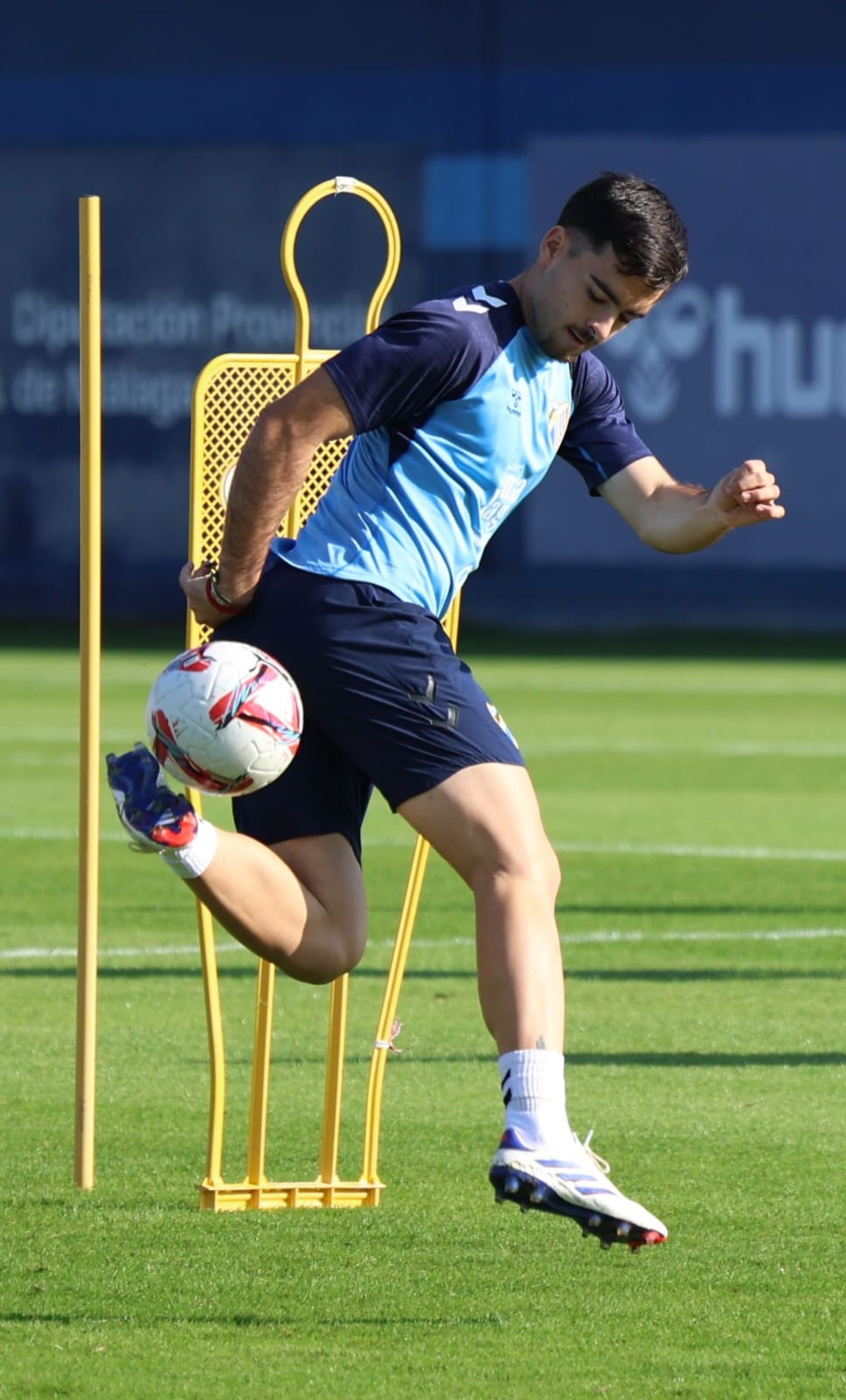 Entrenamiento Málaga CF: Ramón regresa en la primera sesión de la semana