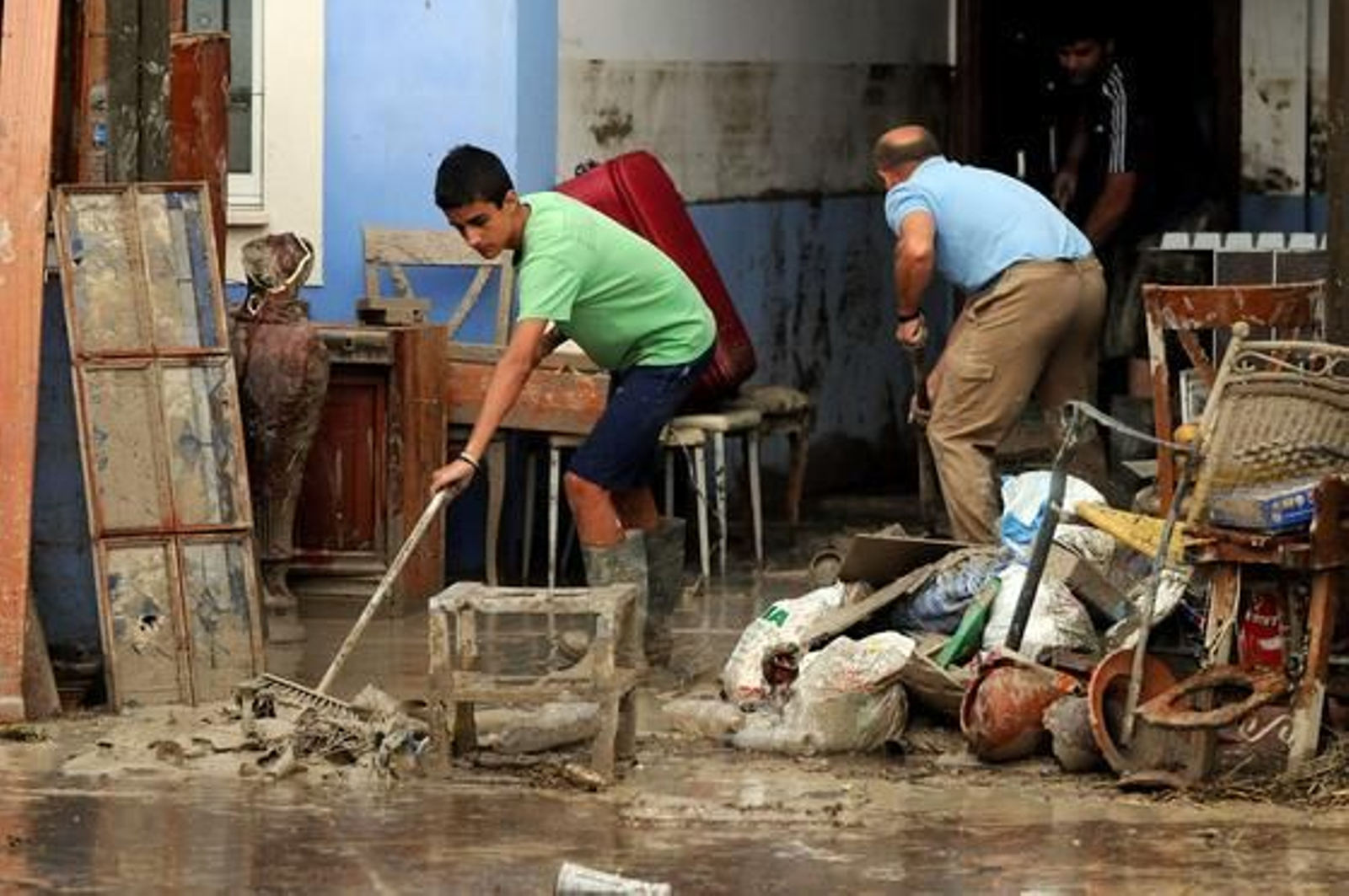 Violenta tromba de agua en Córdoba