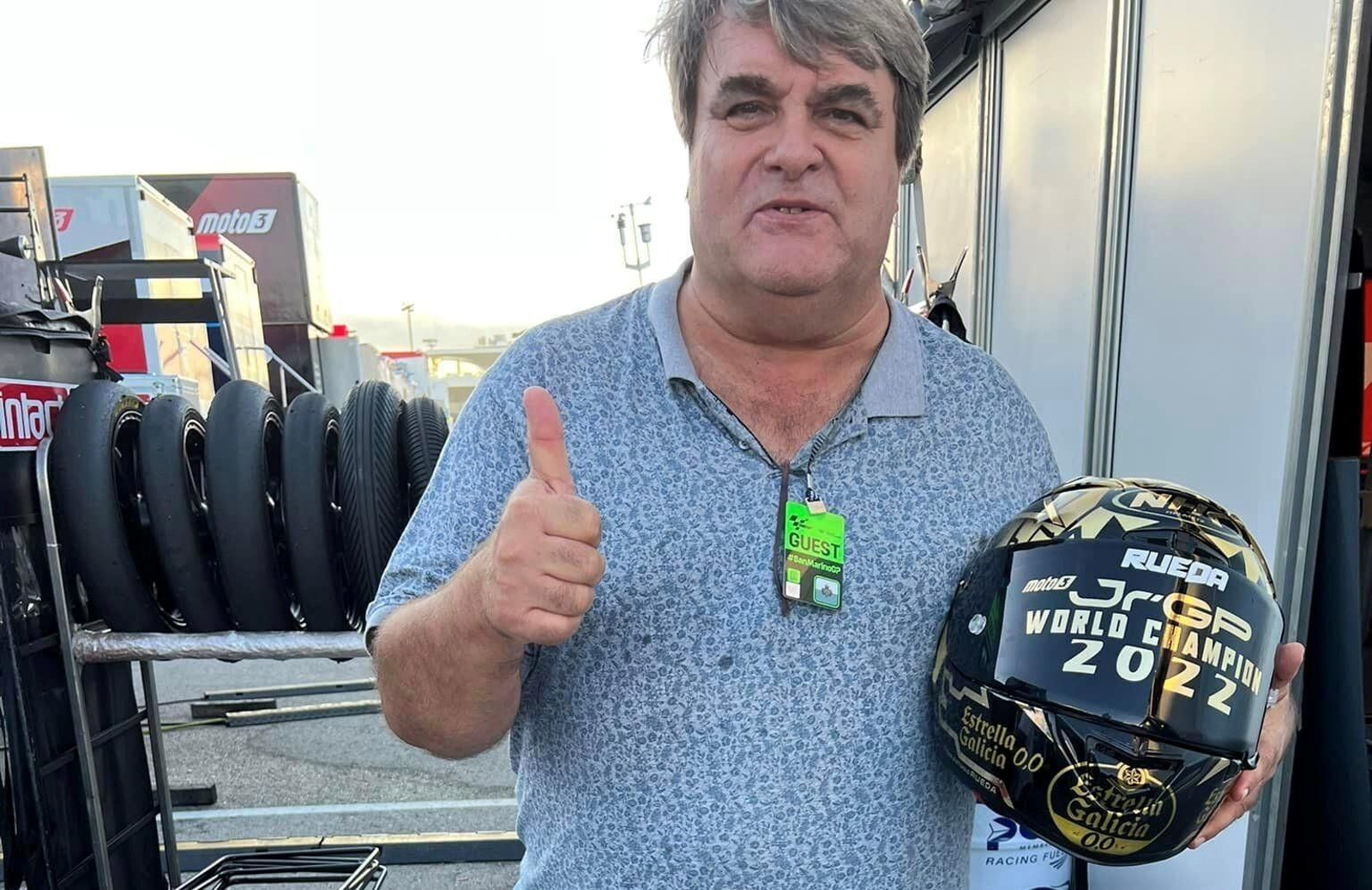 José María Arranz, en el Circuito de Jerez con el caso de José Antonio Rueda.