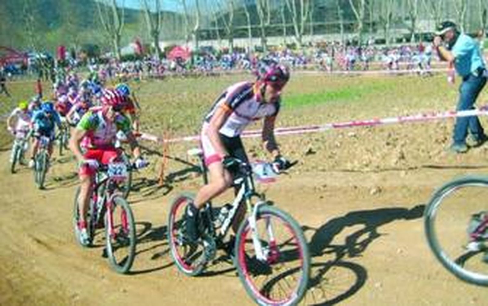 Un momento de la segunda prueba del Open de España de MTB.