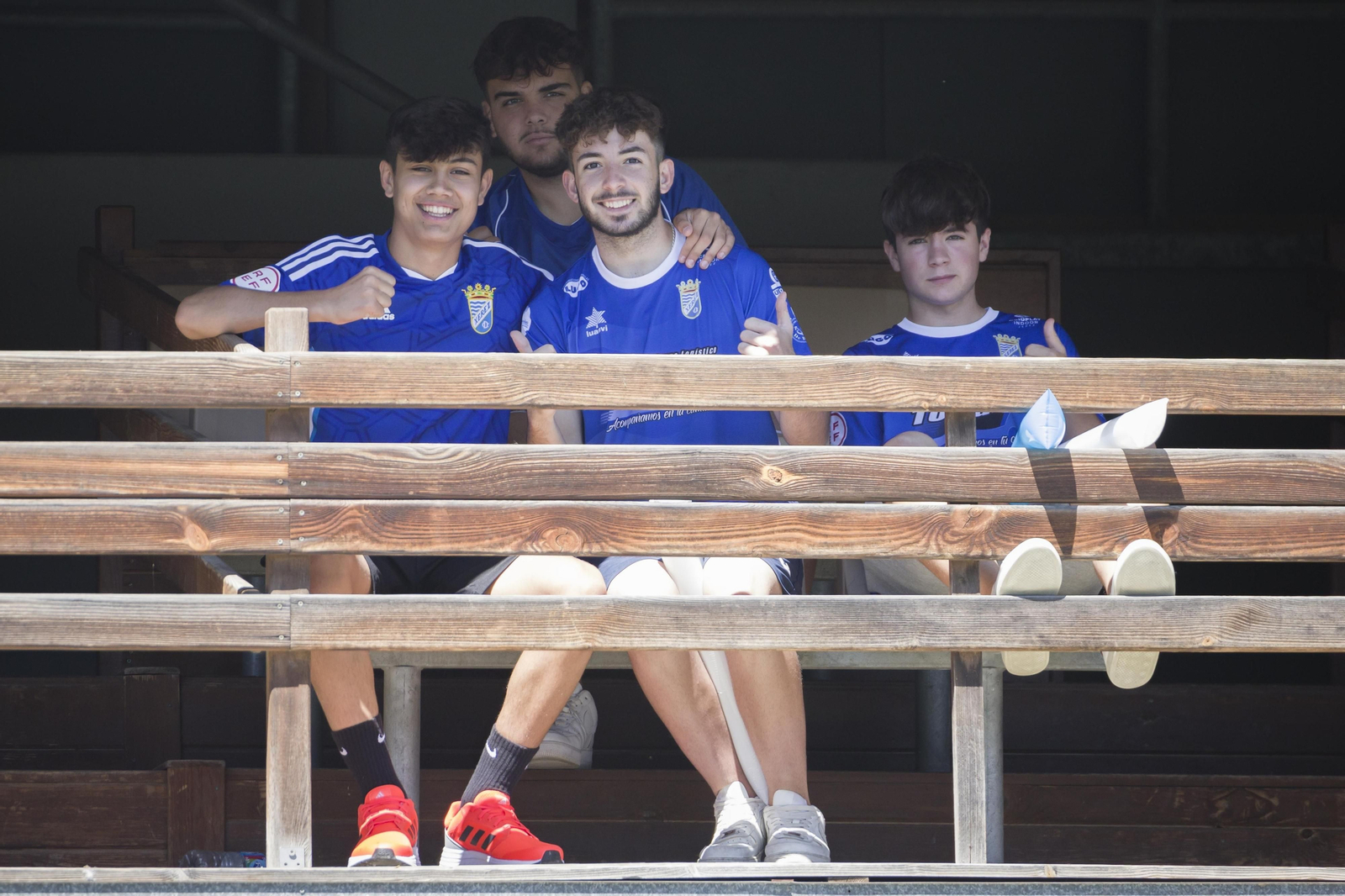 Pedro Pacheco viendo el Xerez CD - Atlético Espeleño en Chapín