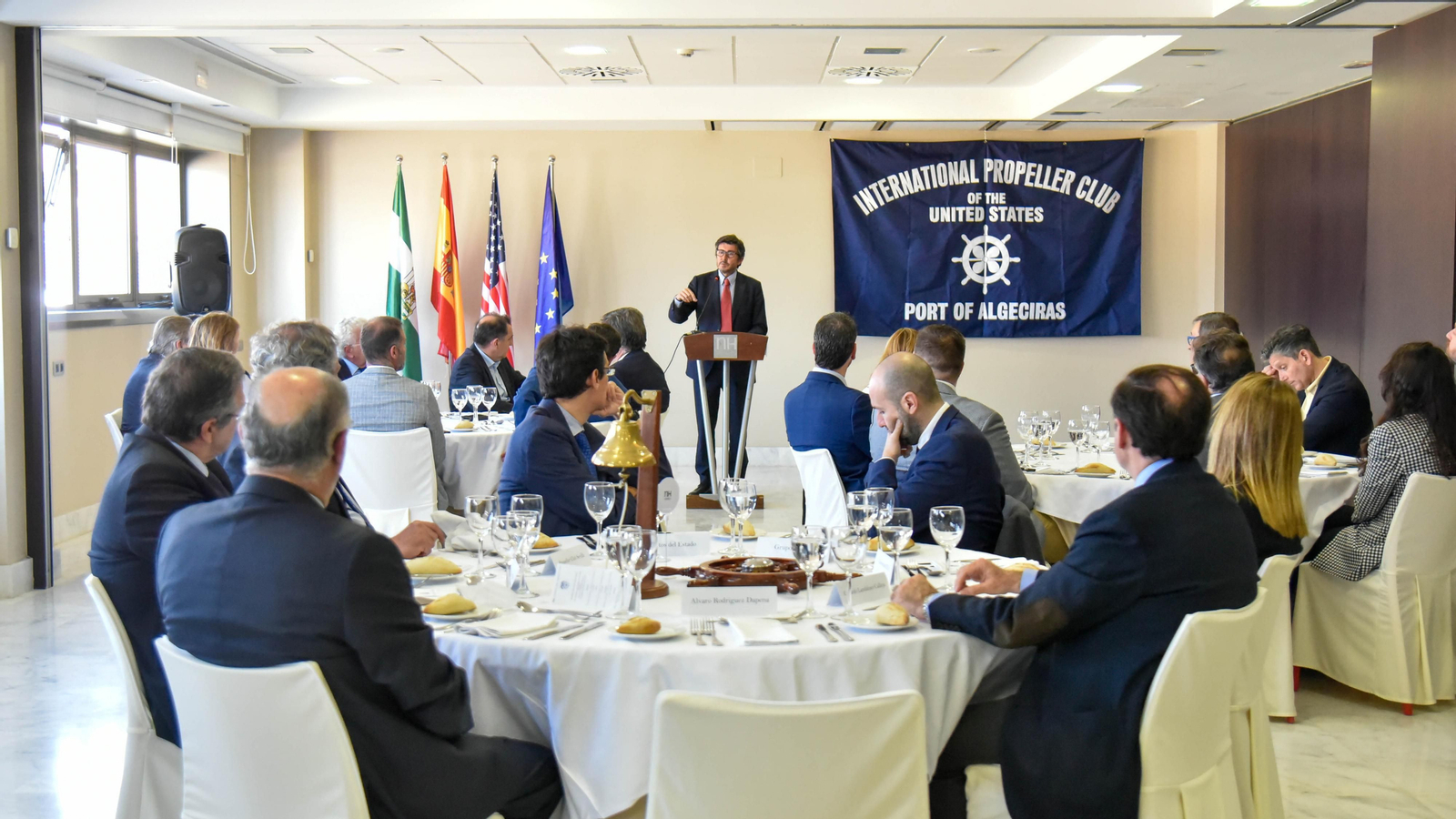 Almuerzo-coloquio del Propeller Club Algeciras con el presidente de Puertos del Estado