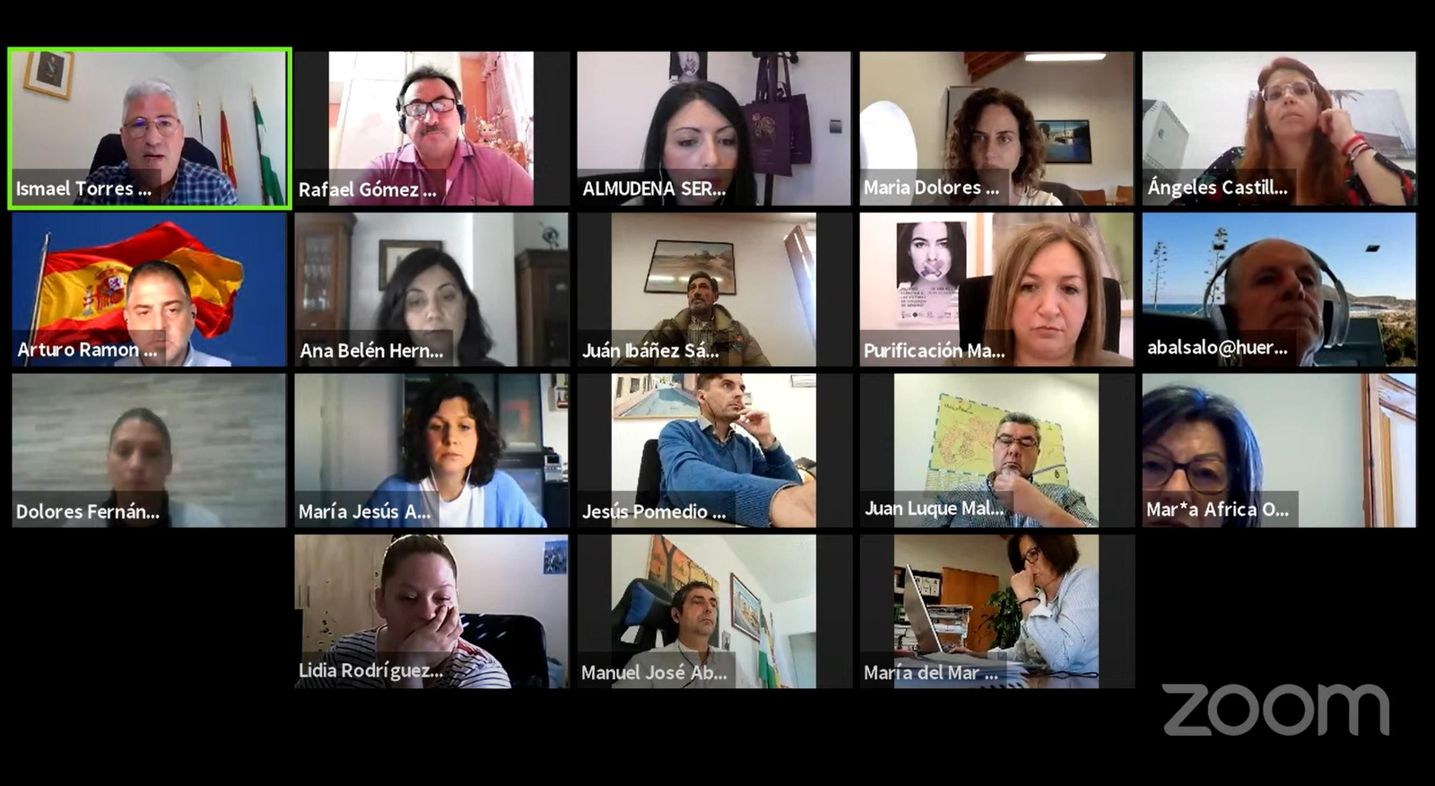 Huércal presenta un superávit de más de 16 millones de euros en el primer trimestre de 2021