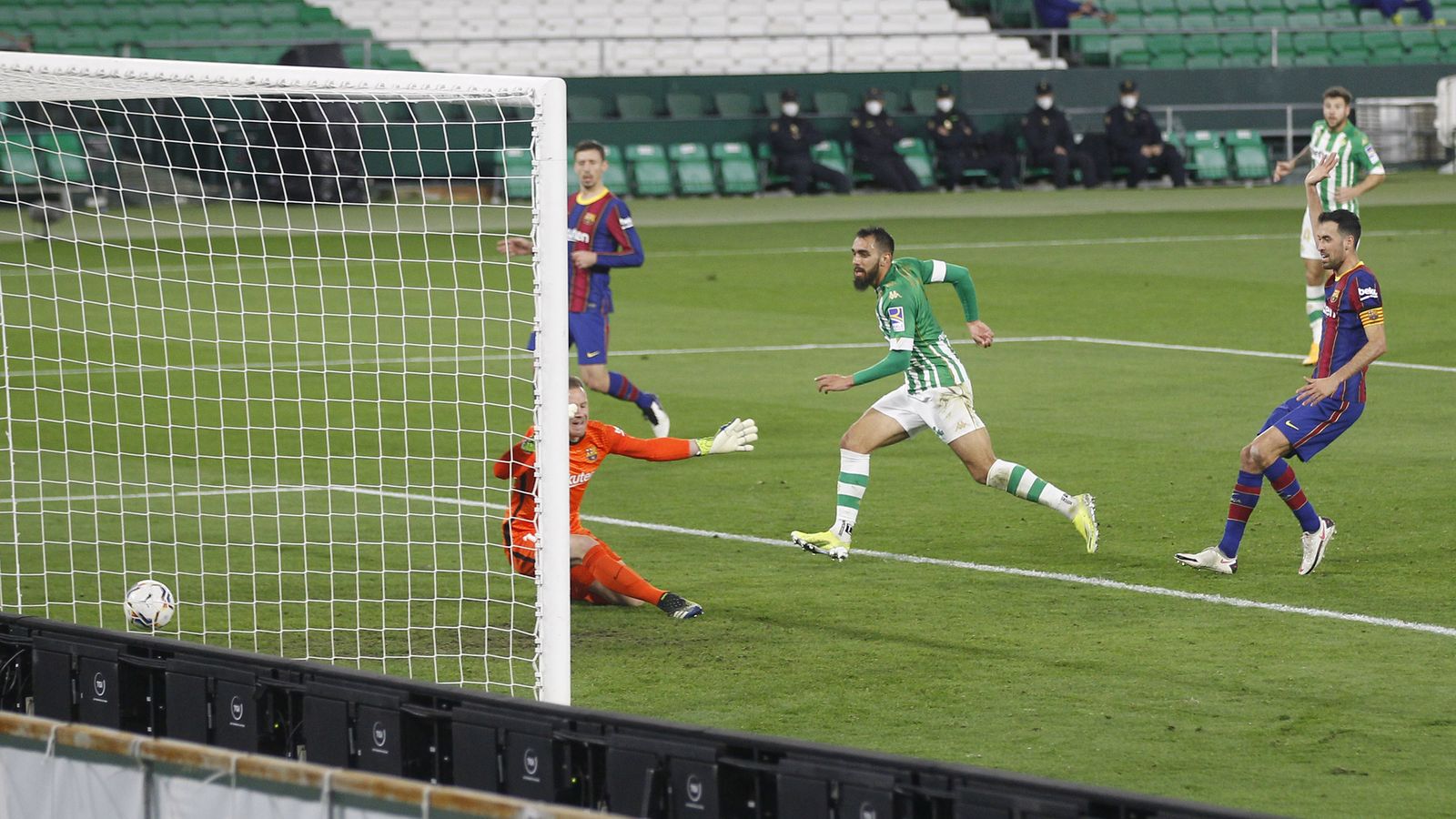 Las imágenes del Betis-Barcelona