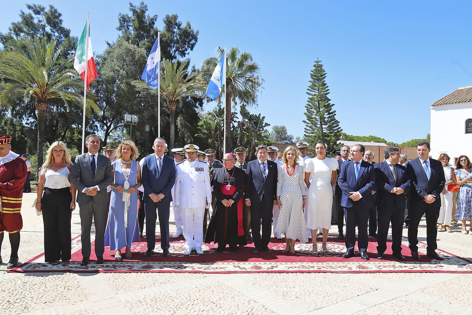 Imágenes del acto Institucional del 3 de Agosto den La Rábida