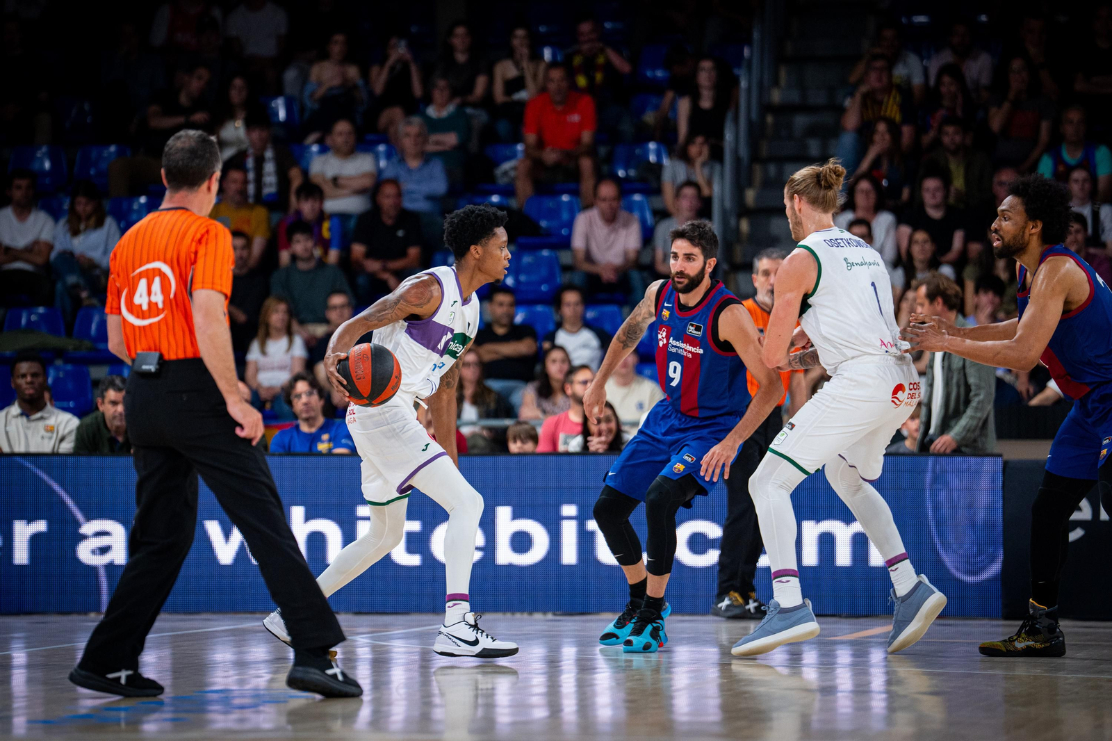 El Barcelona - Unicaja de ACB, en fotos