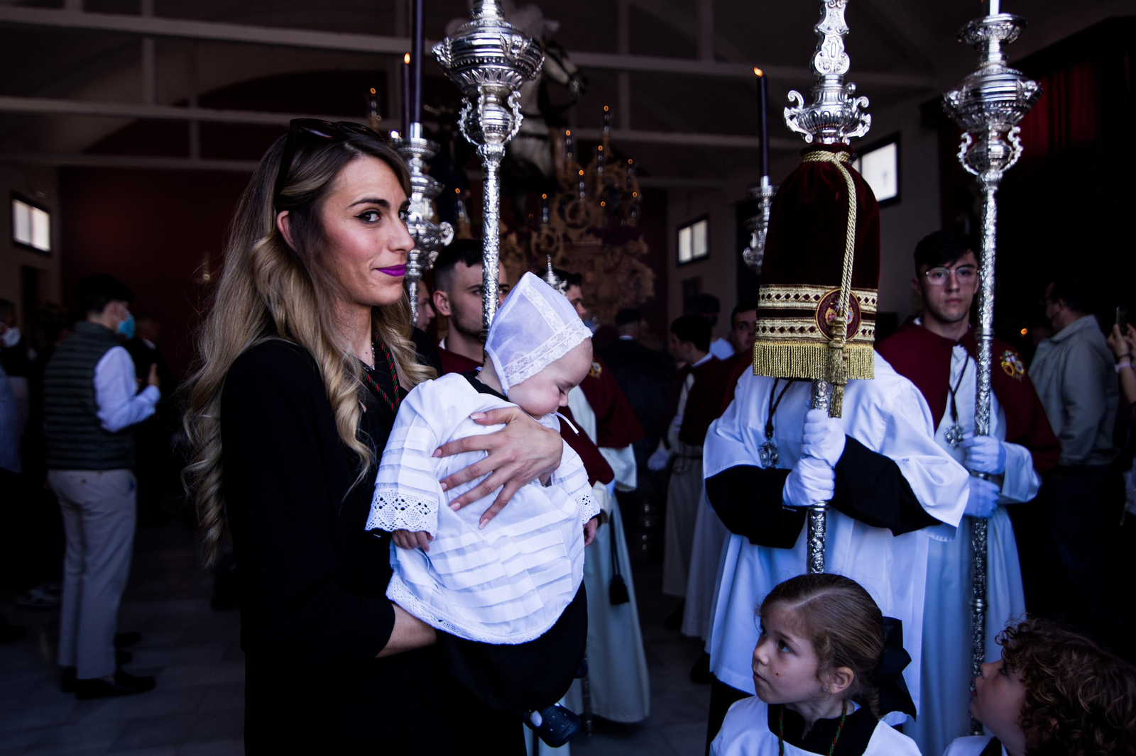 Jueves Santo en San Fernando: Las imágenes de Tres Caídas