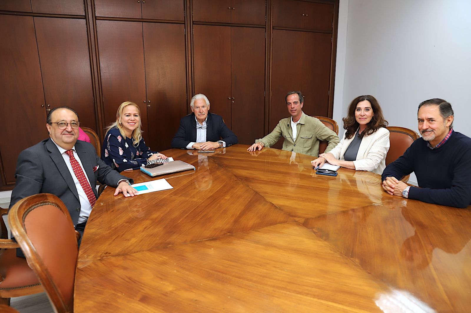Reunión preparatoria de 'Los carruajes de la integración'.