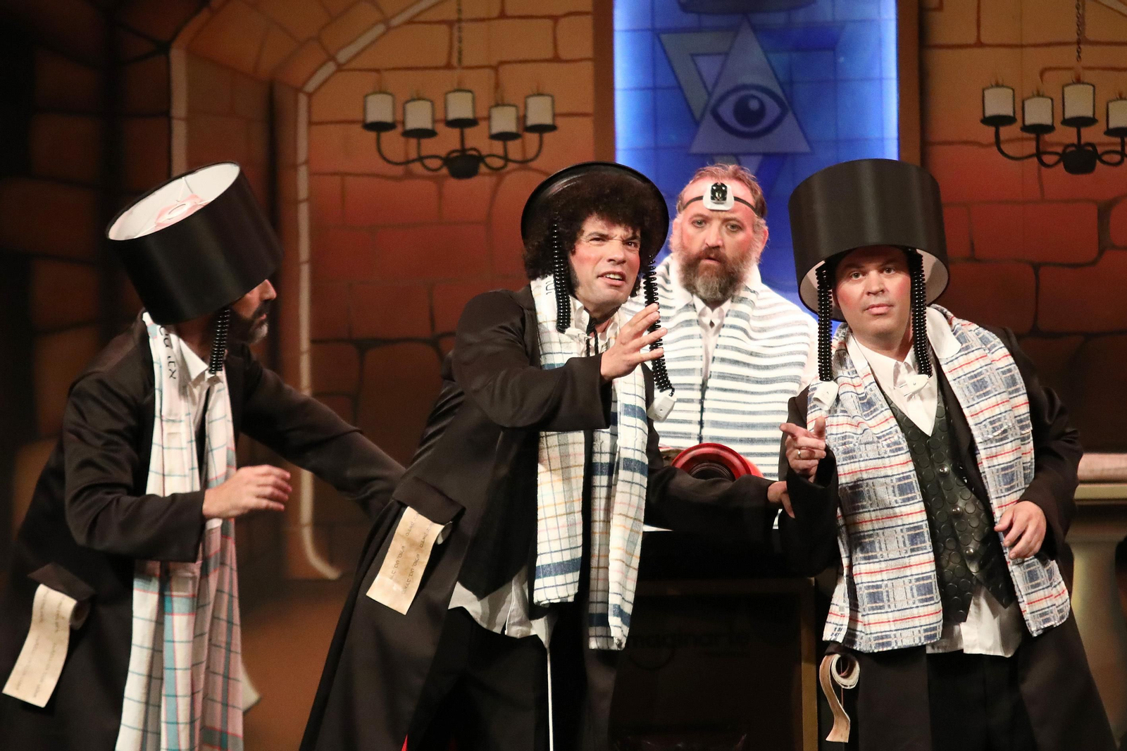 Cuarteto 'Los ultraortodoxos de los callejones Cardoso'