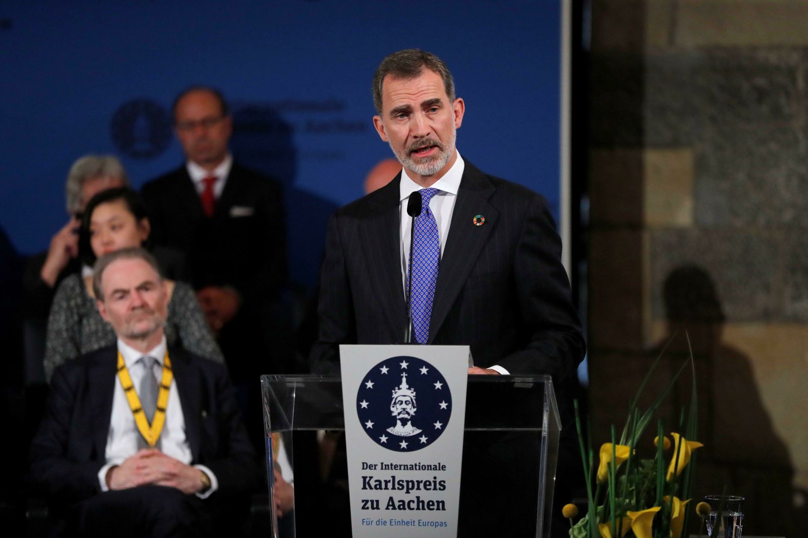 El Rey de España Felipe VI.