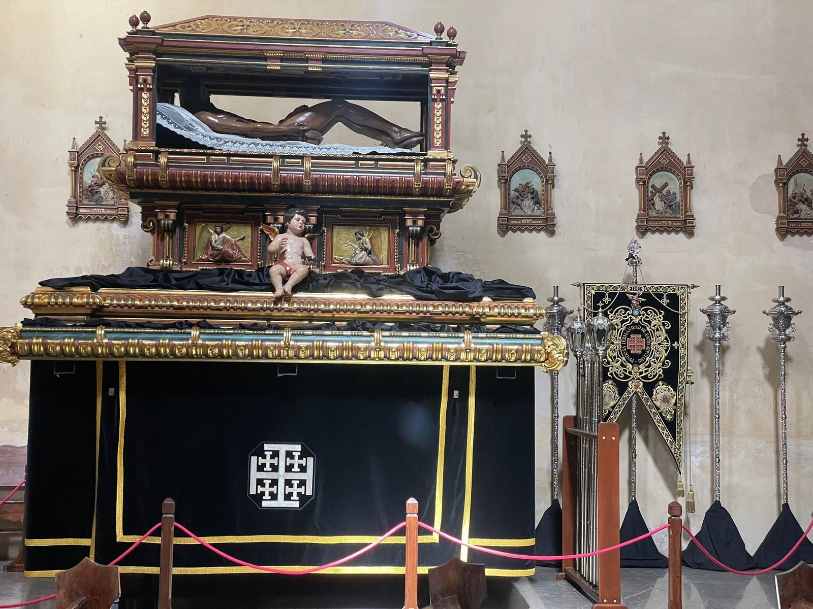 El Señor del Santo Sepulcro de El Carpio, en San Pedro.