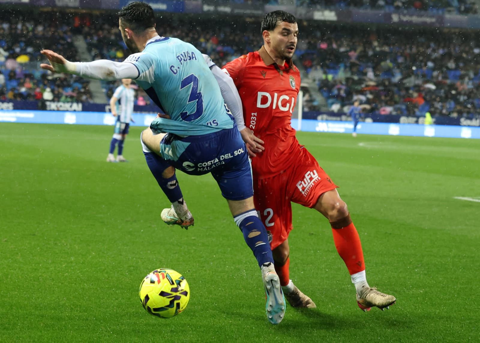Las fotos del Málaga CF-Burgos