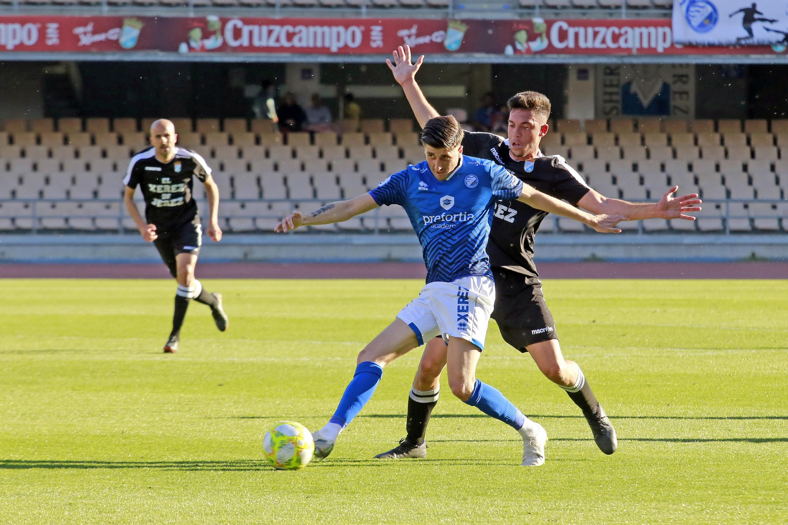 Derbi entre Xerez DFC y Xerez CD en Chapín