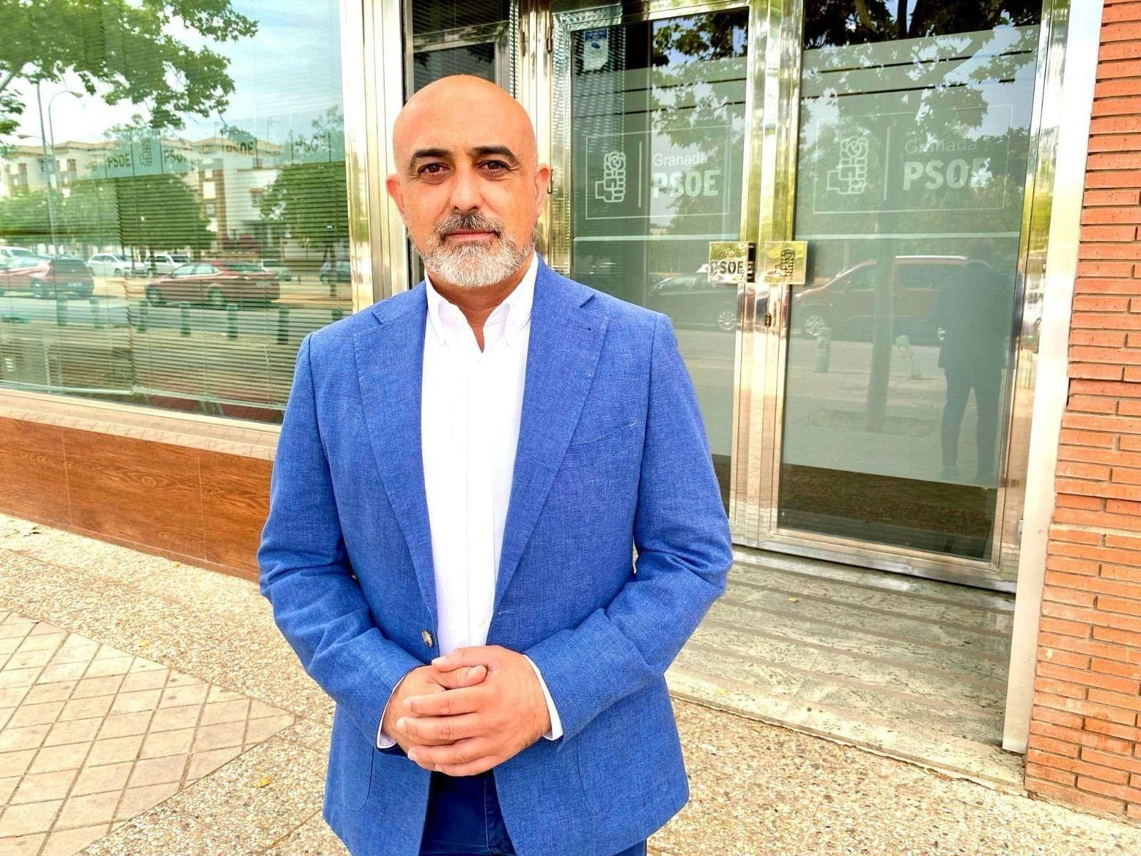 El secretario de Comunicación del PSOE de Granada, José Manuel Molino