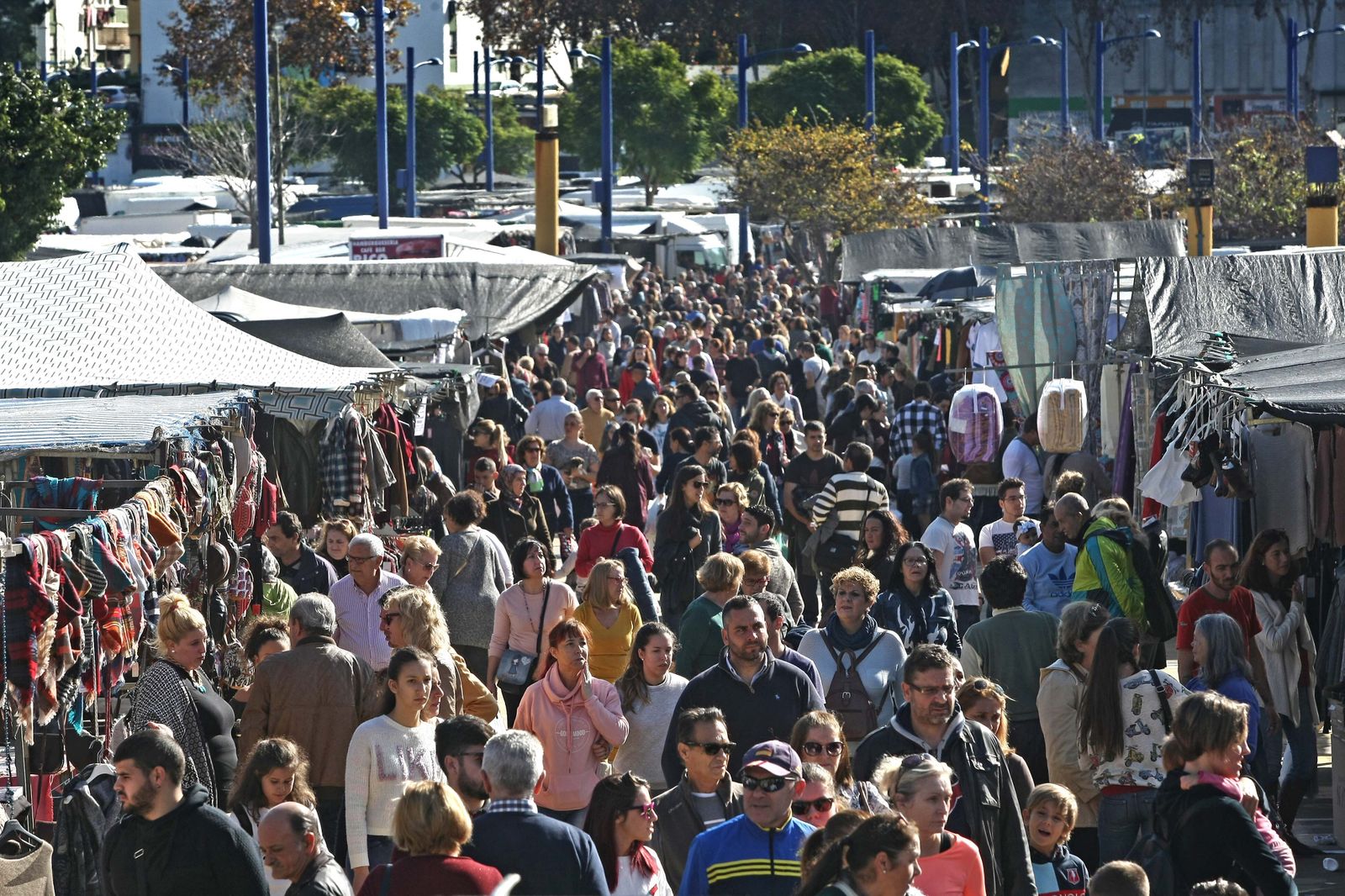 El mercadillo de Algeciras.