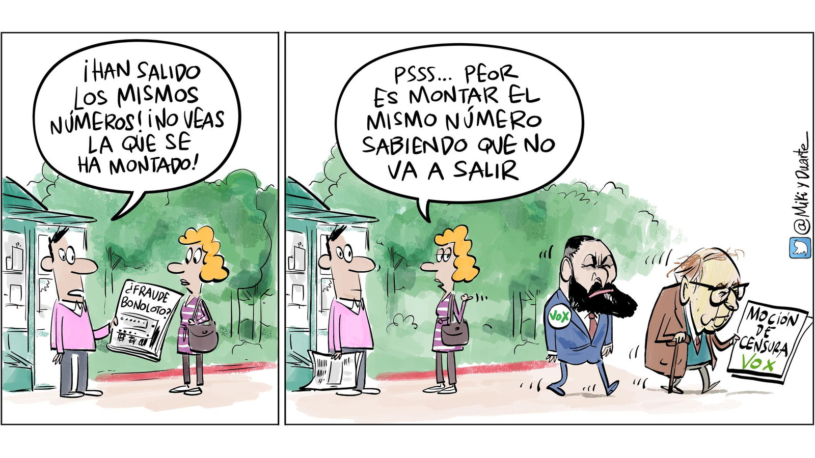La bonoloto y Vox
