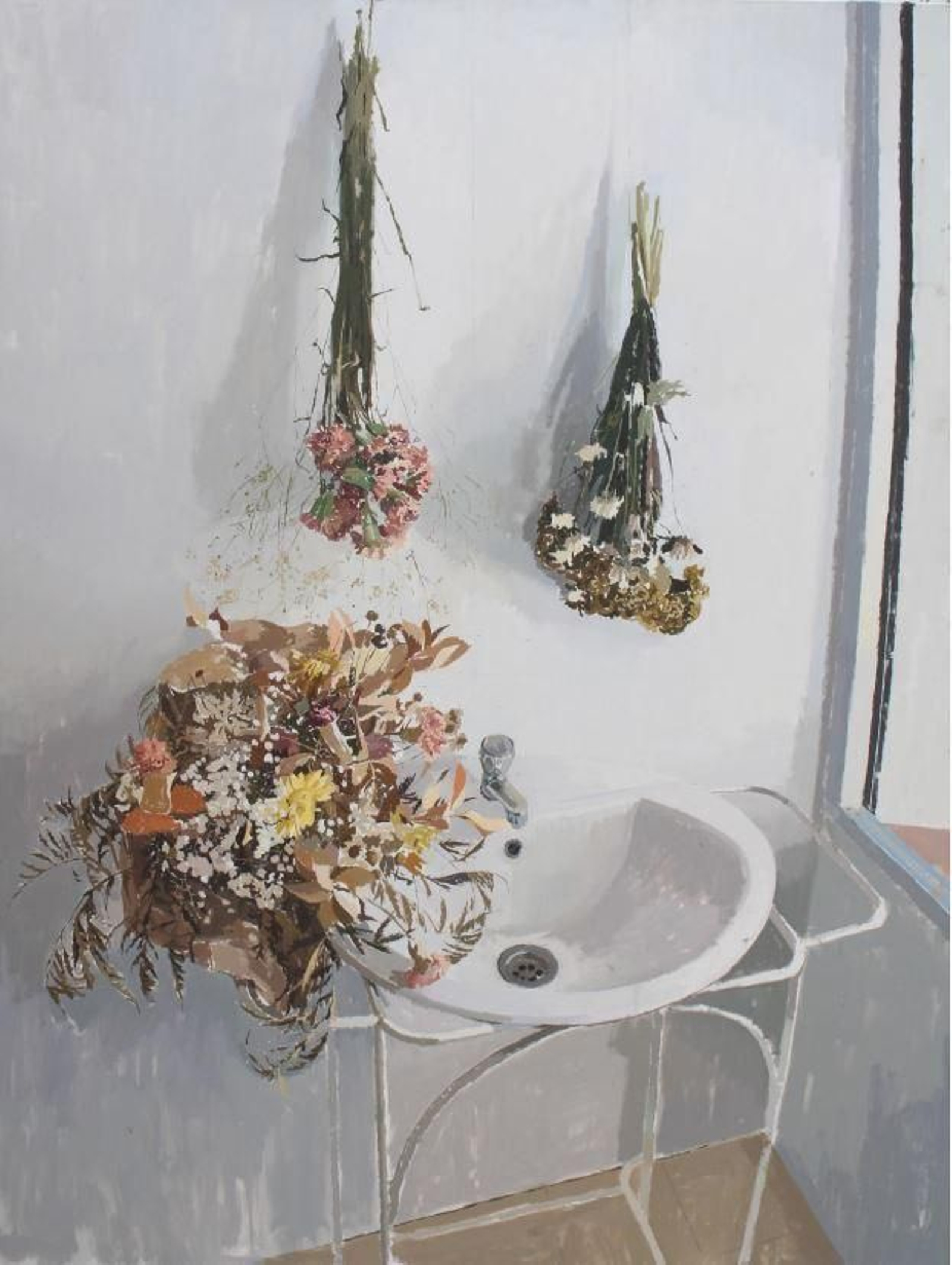 Detalle de una obra de Antonio Lara. Detalle de una obra de Antonio Lara.