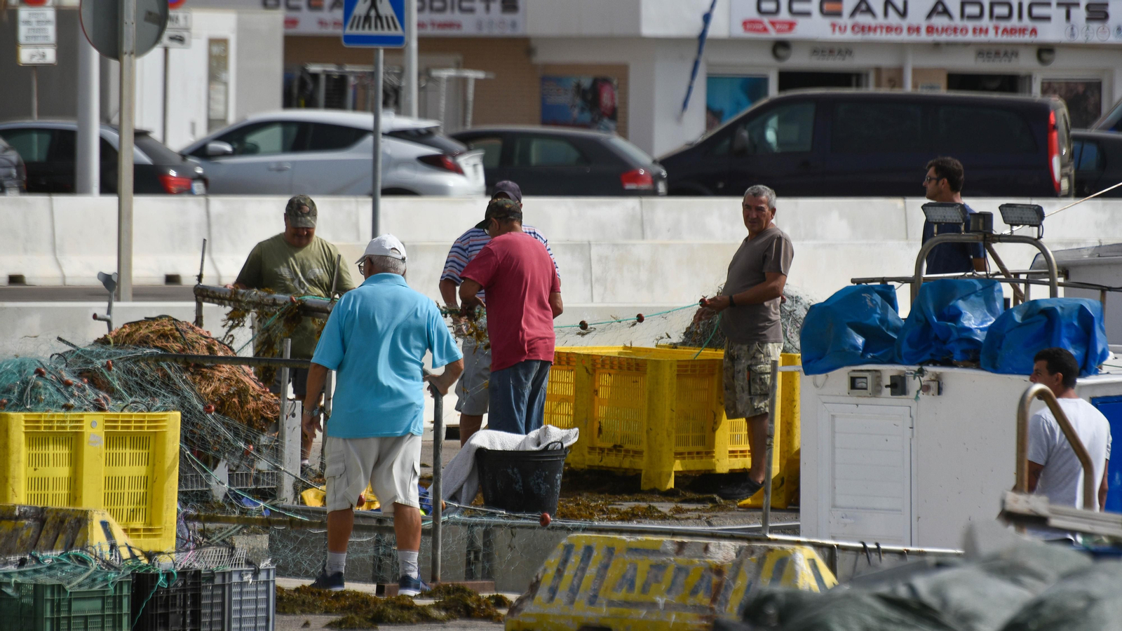 Las fotos del puerto pesquero de Tarifa