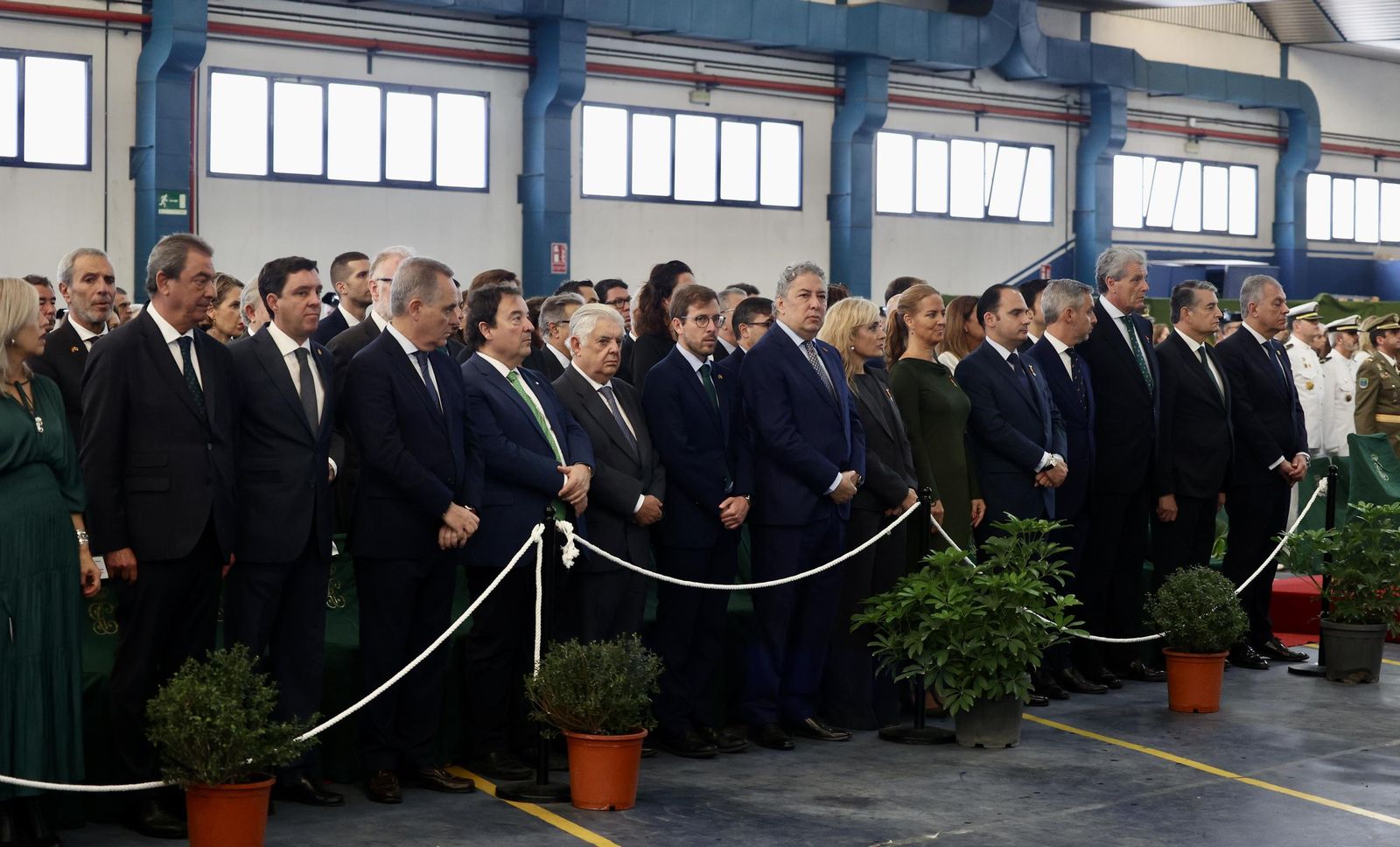 Celebración del día del Pilar en la Guardia Civil