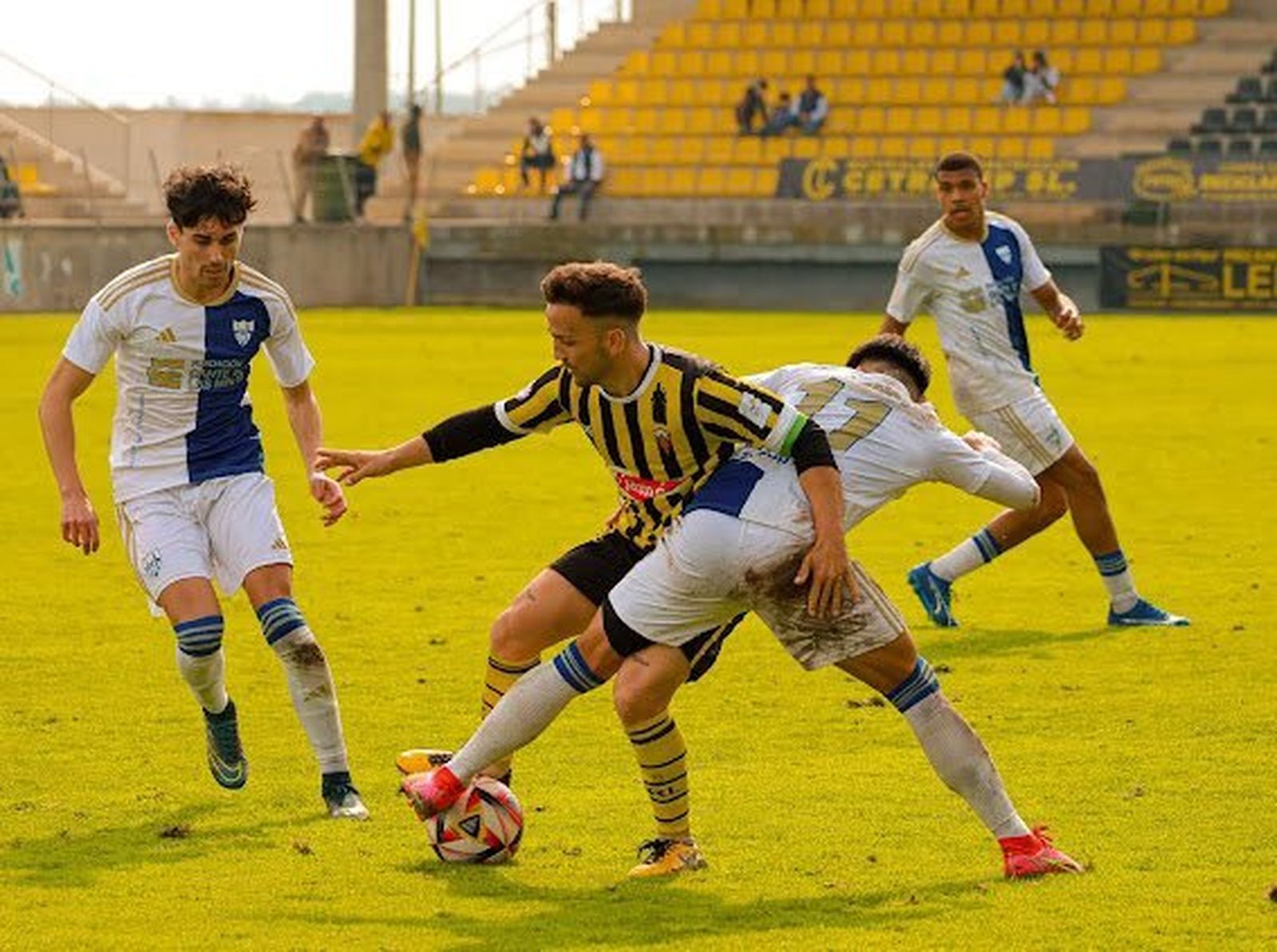 Imagen del último encuentro del San Roque la pasada jornada.
