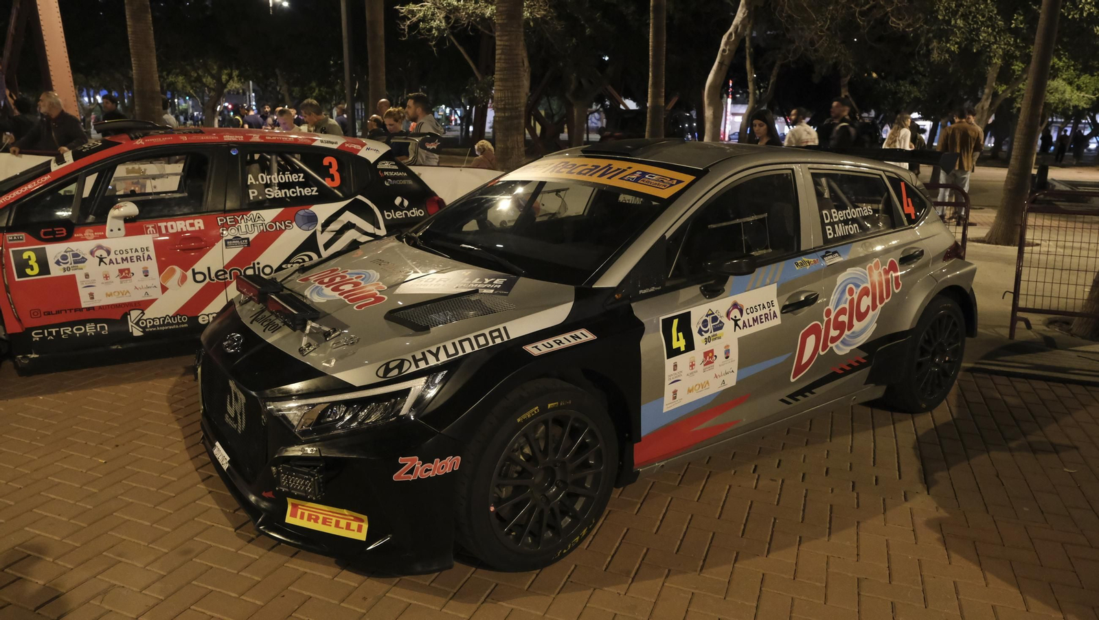 La salida de la 50 edición del Rallye Costa de Almería, en imágenes