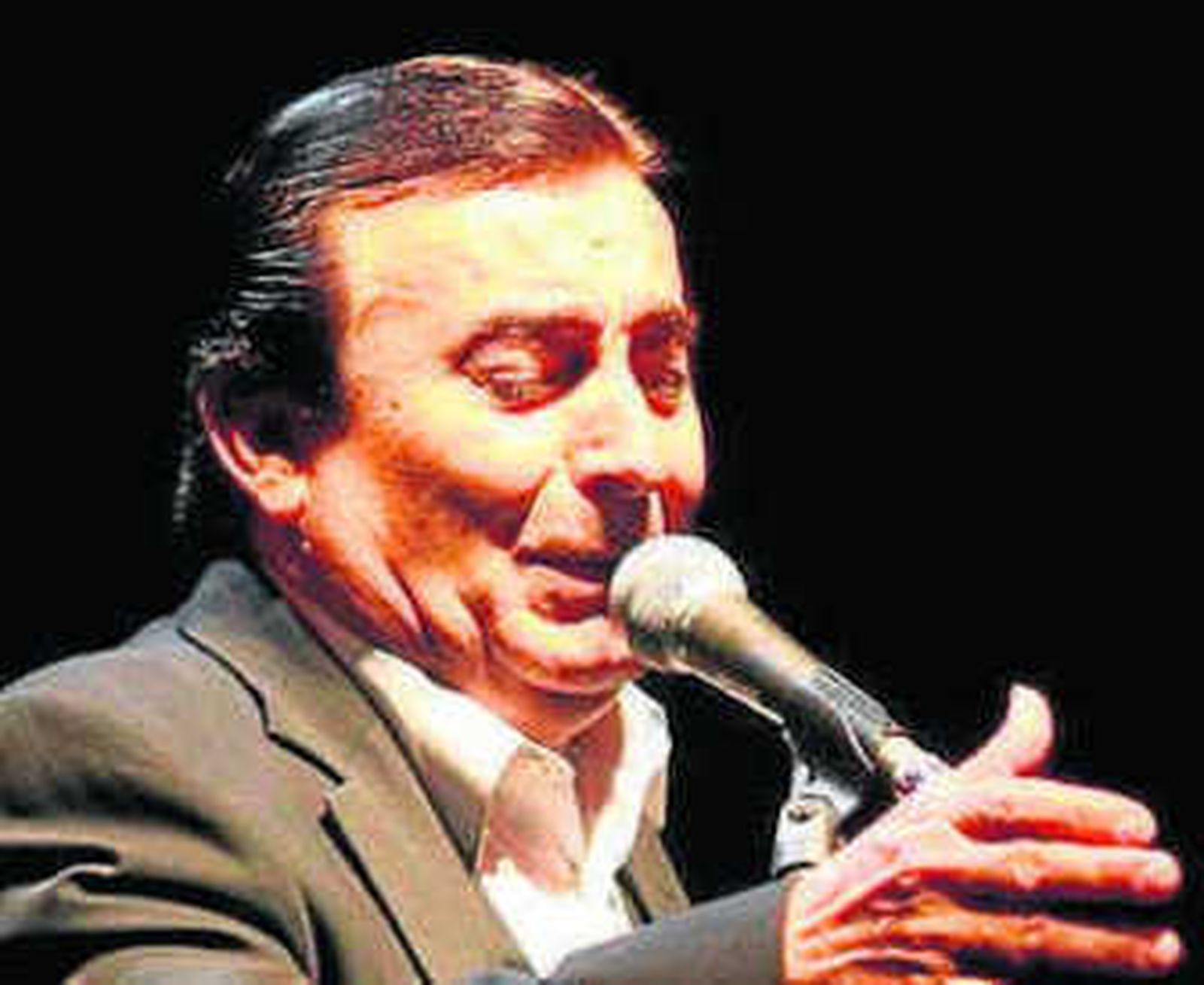 Recital flamenco con la voz de Calixto Sánchez