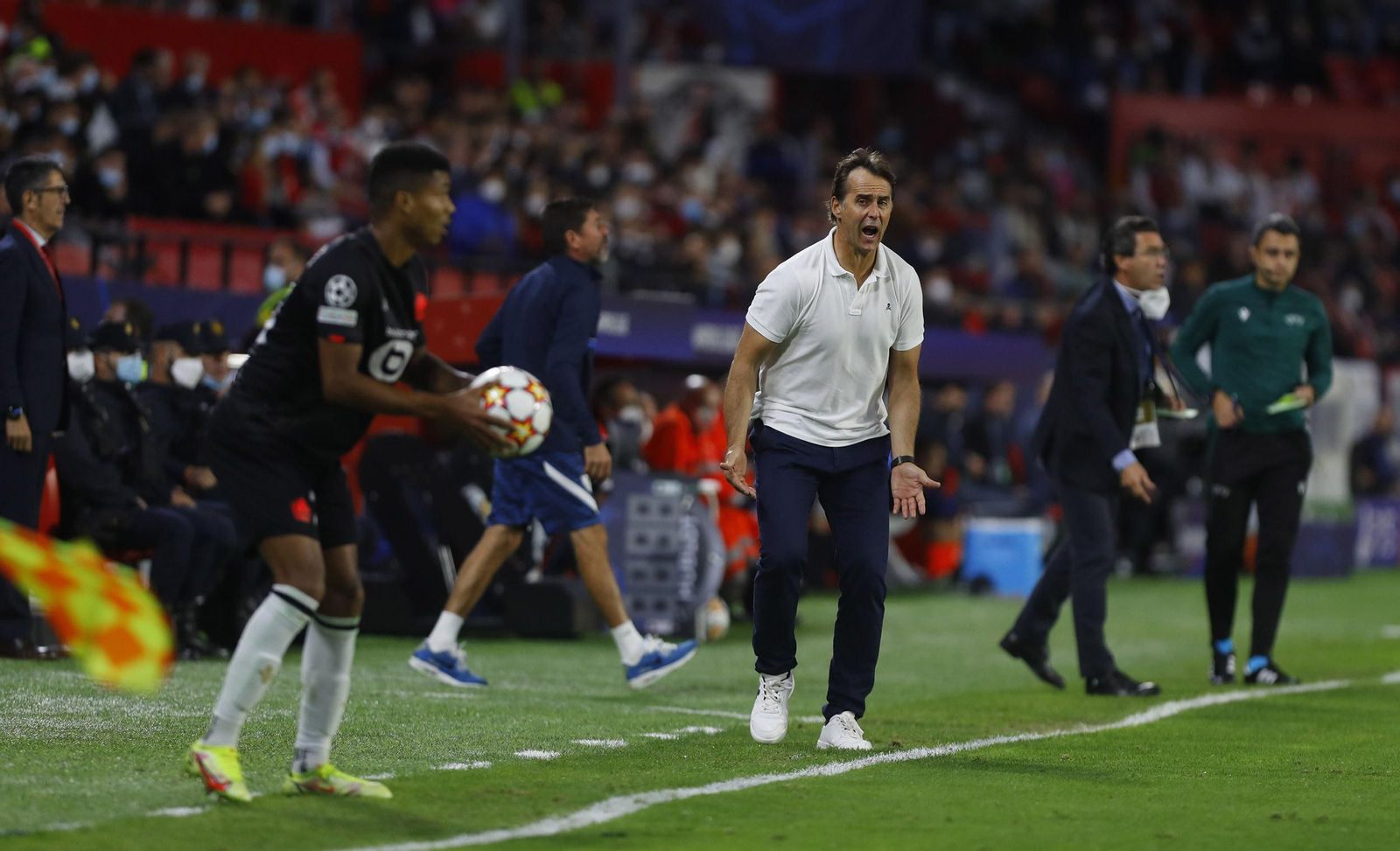 Las imágenes del Sevilla-Lille