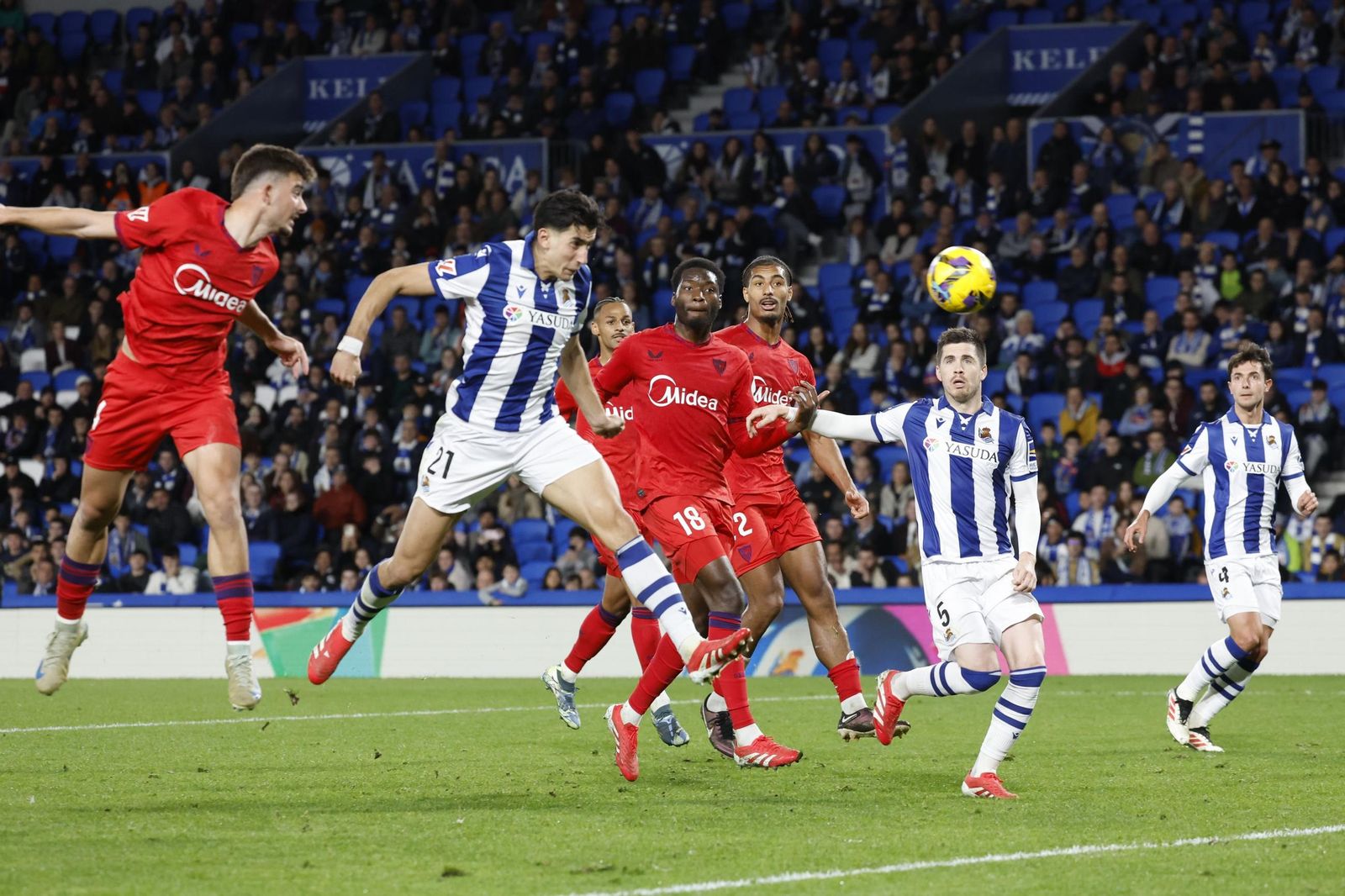 Las fotos del Real Sociedad - Sevilla