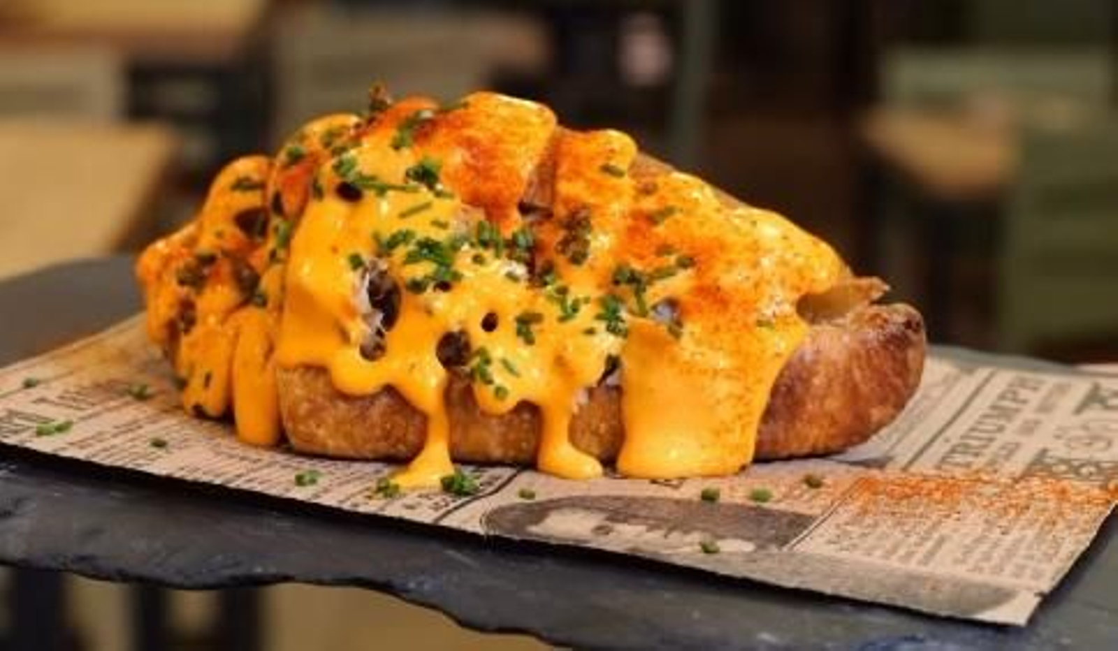 Una de las tapas participantes de en la Feria Gastronómica de la Bahía