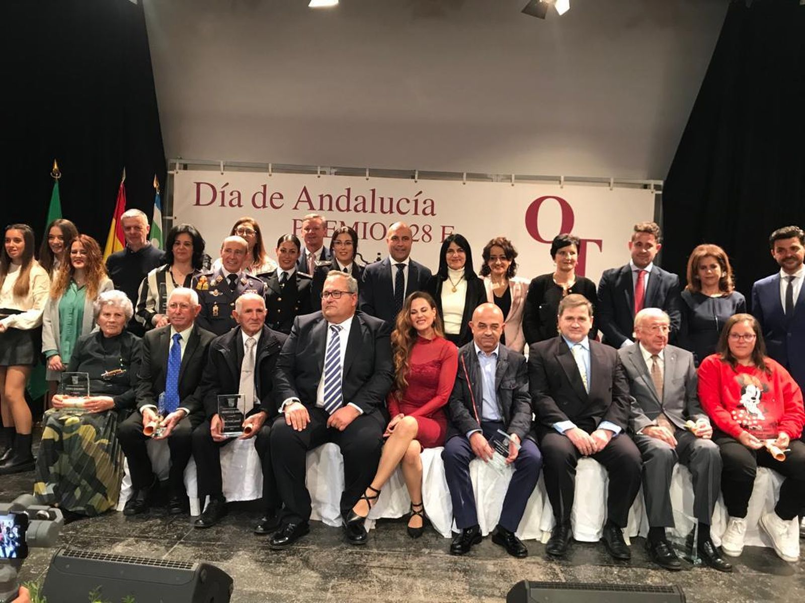 Los premiados por el 28-F en Otura