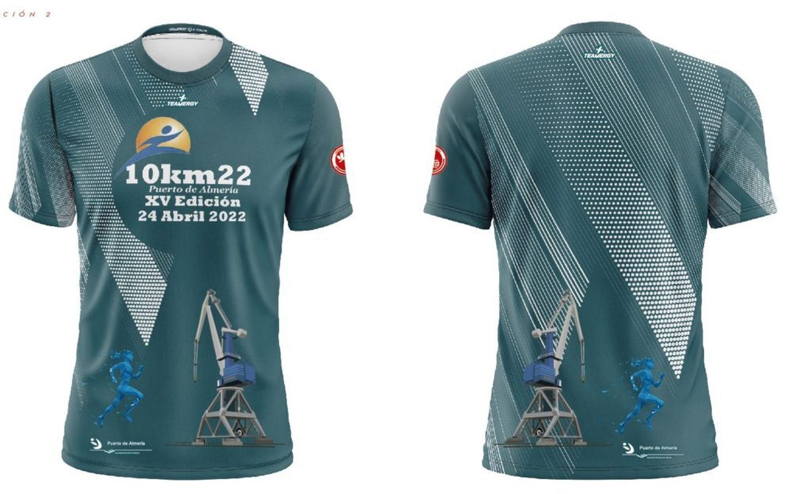 Camiseta oficial conmemorativa de la XV edición