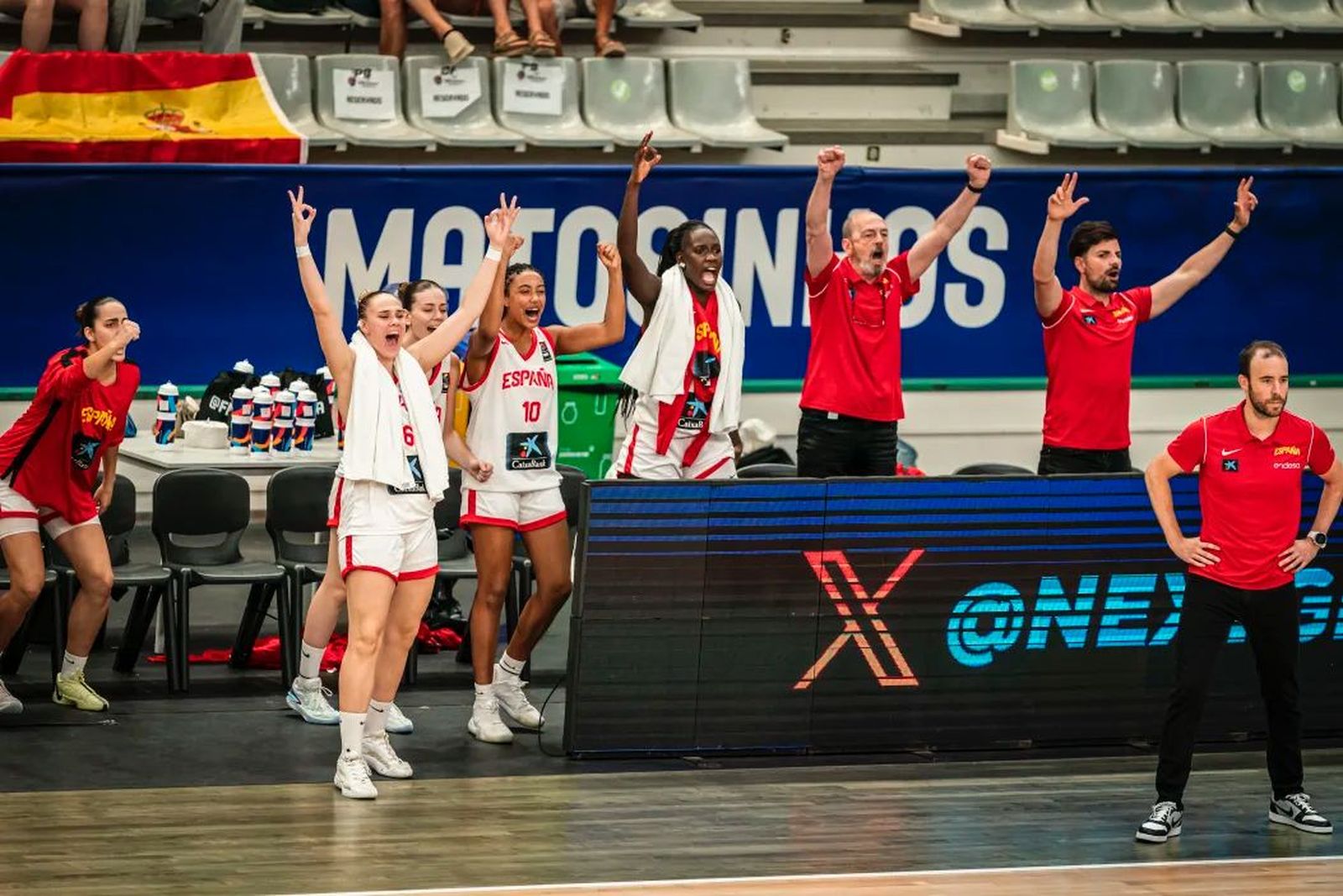 María Arrebola, a cuartos de final del Eurobasket sub 18