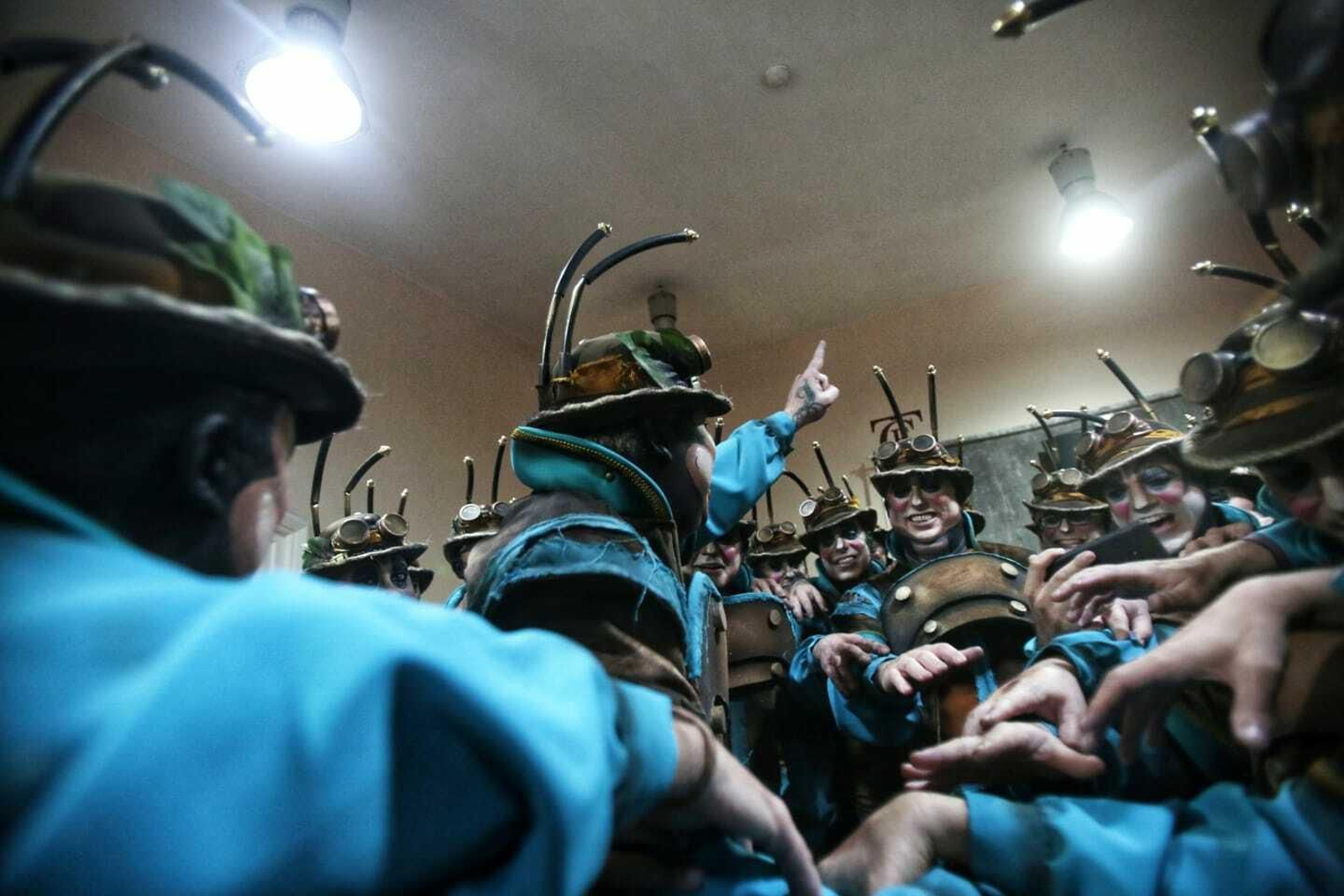 Ambiente en la novena función clasificatoria del COAC