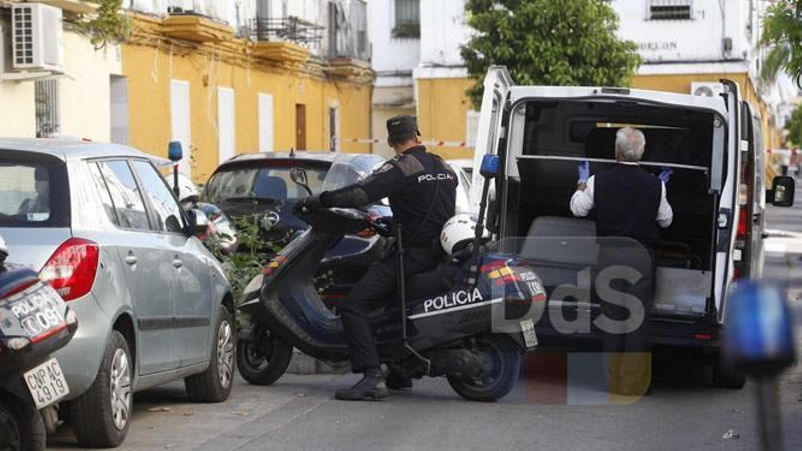 Las imágenes del crimen en Los Pajaritos