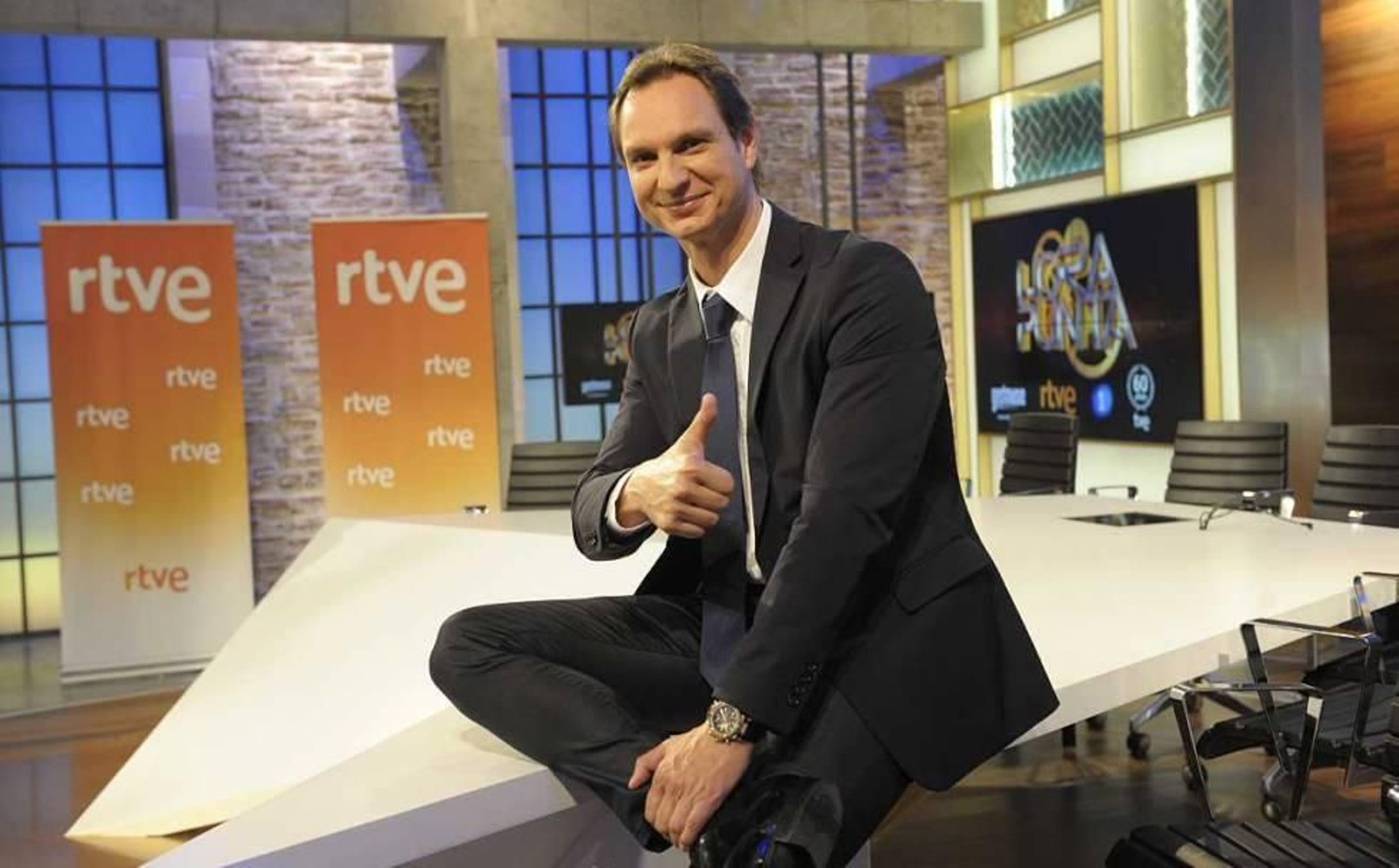 Javier Cárdenas en 'Hora punta', programa cancelado tres años atrás en TVE