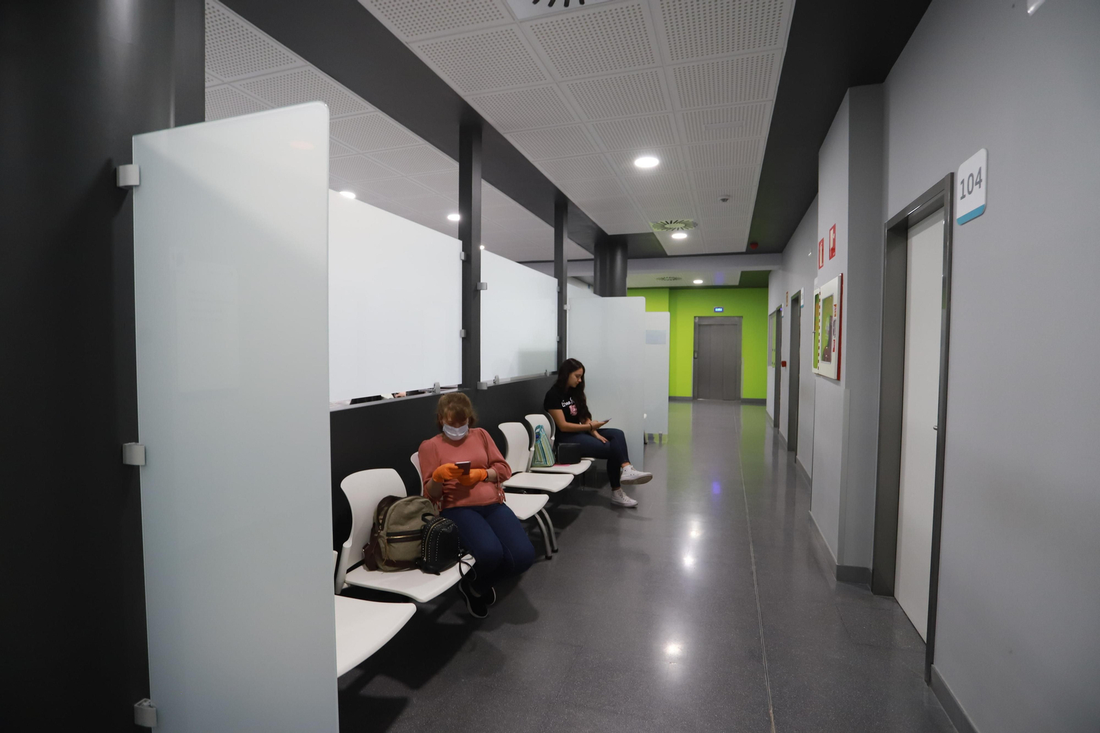 Sala de espera del Hospital QuirónSalud Huelva